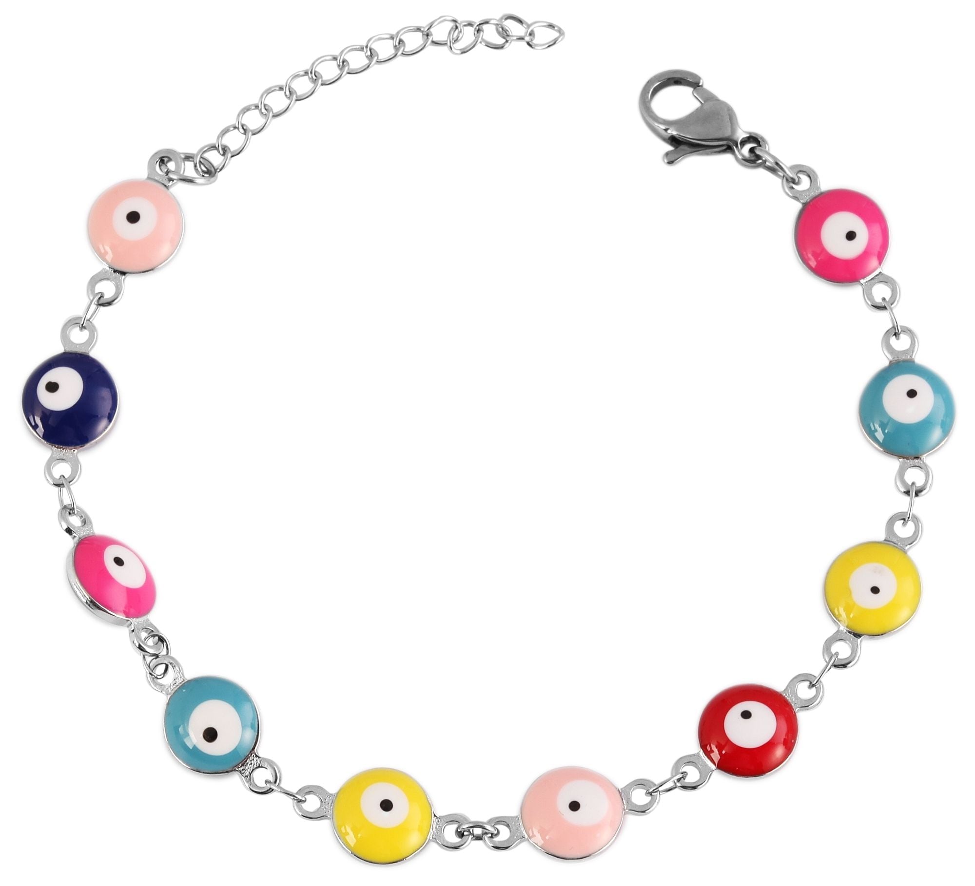 Adelia´s Gliederarmband »Damen Armband – Gliederarmband aus Edelstahl 17 cm« Ein kleines Geschenk mit großer Wirkung