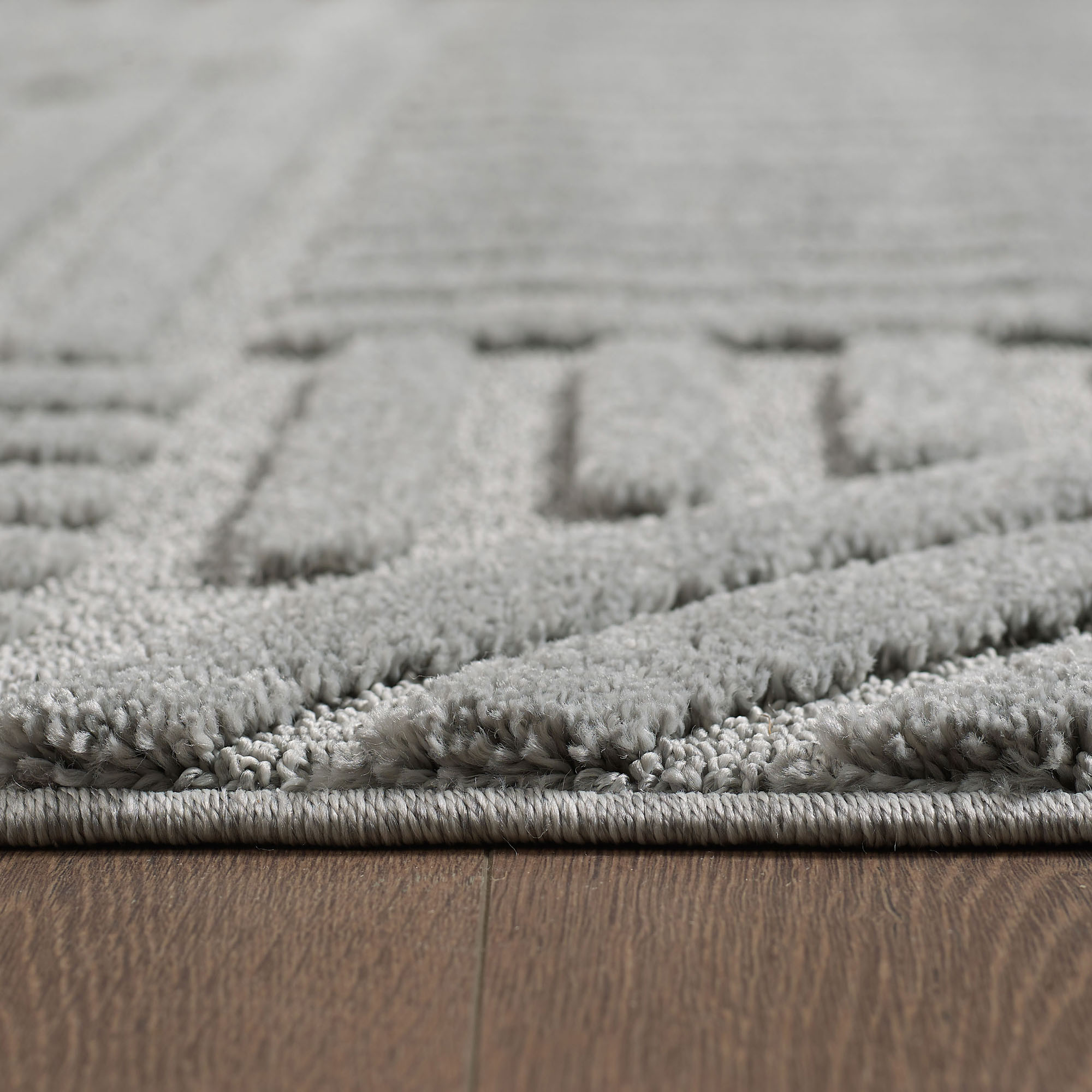 Thumbnail - Ayyildiz Teppiche Designteppich "ART 1121 Boho Design" rund 20 mm Höhe auch in eckig, 3D Optik, Boho, skandinavisch, wei...