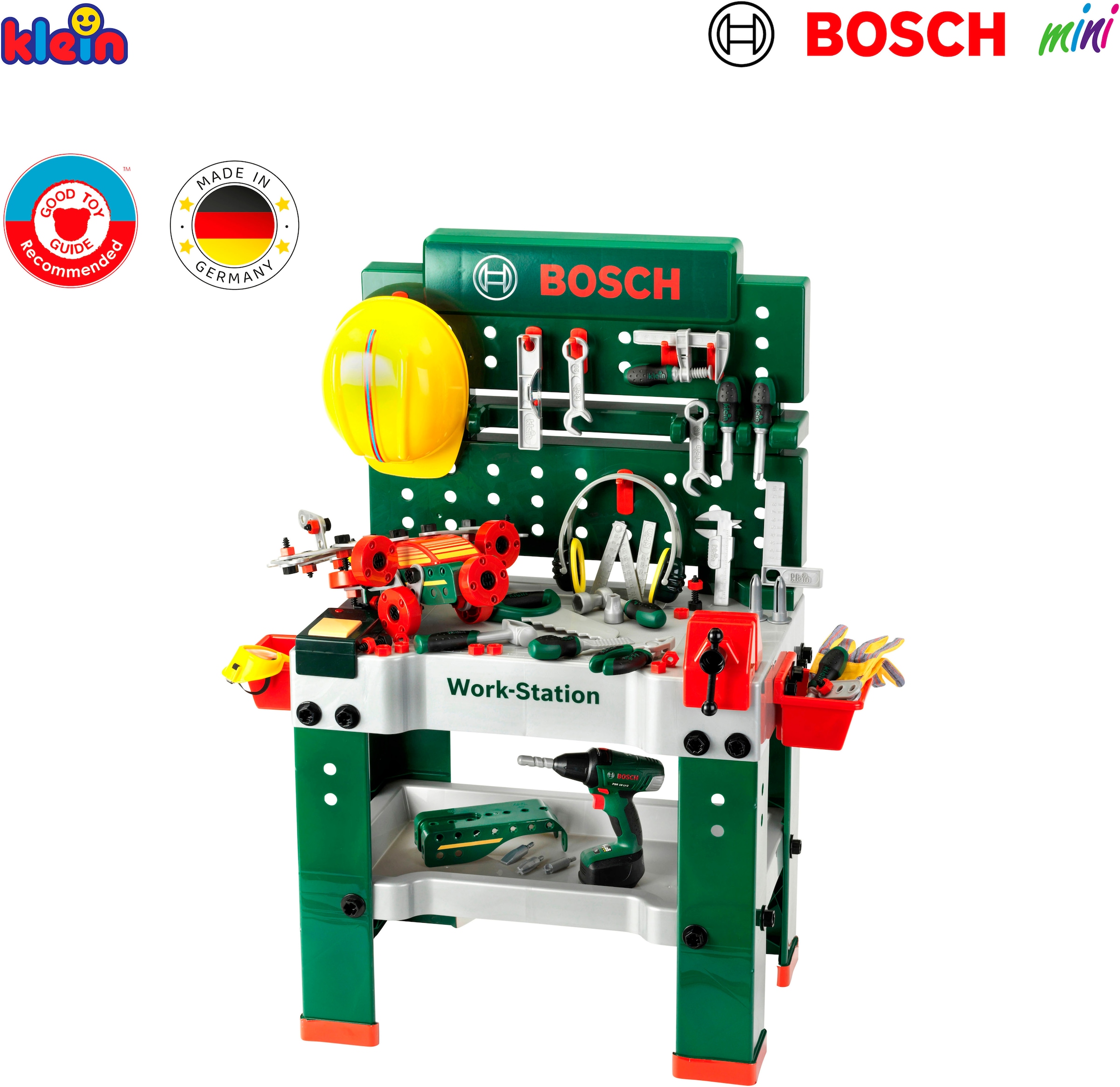 Klein Spielwerkbank »BOSCH Werkbank No.1 2016«, mit Sound, Made in Germany