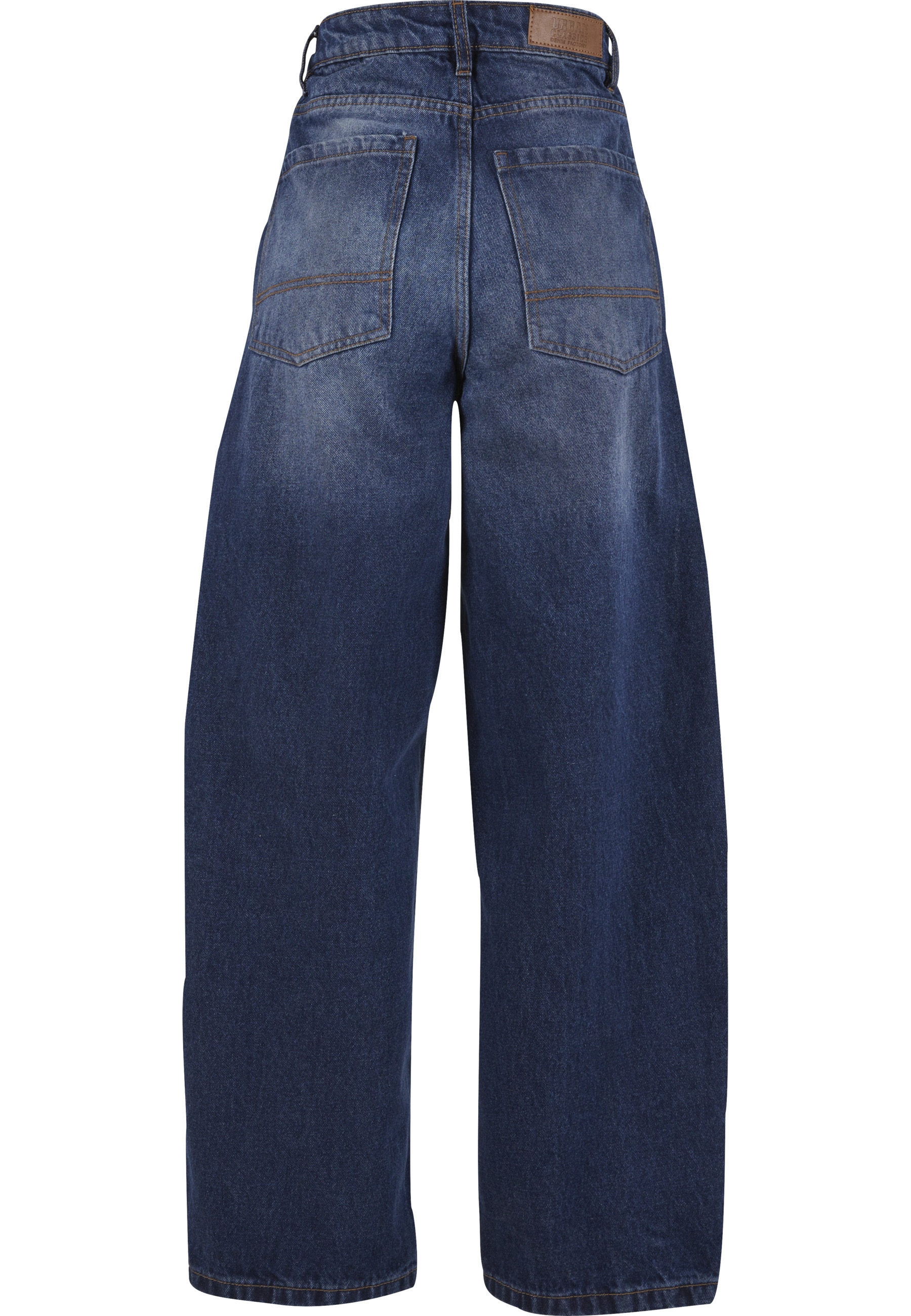 URBAN CLASSICS Bequeme Jeans »Urban Classics Ladies Tapered Baggy Jeans«