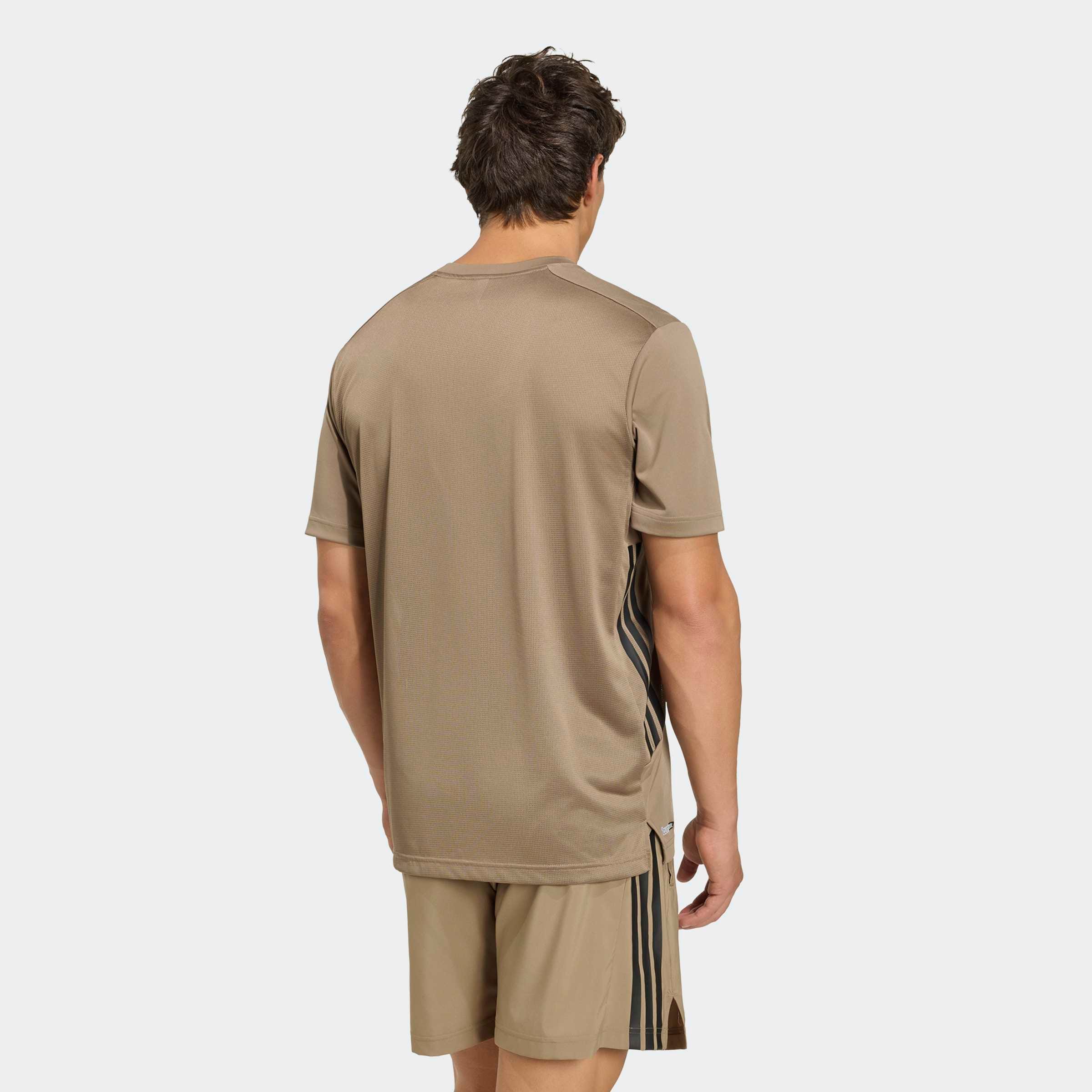 adidas Performance T-Shirt »TECH ESSENTIALS WORKOUT 3-STREIFEN«