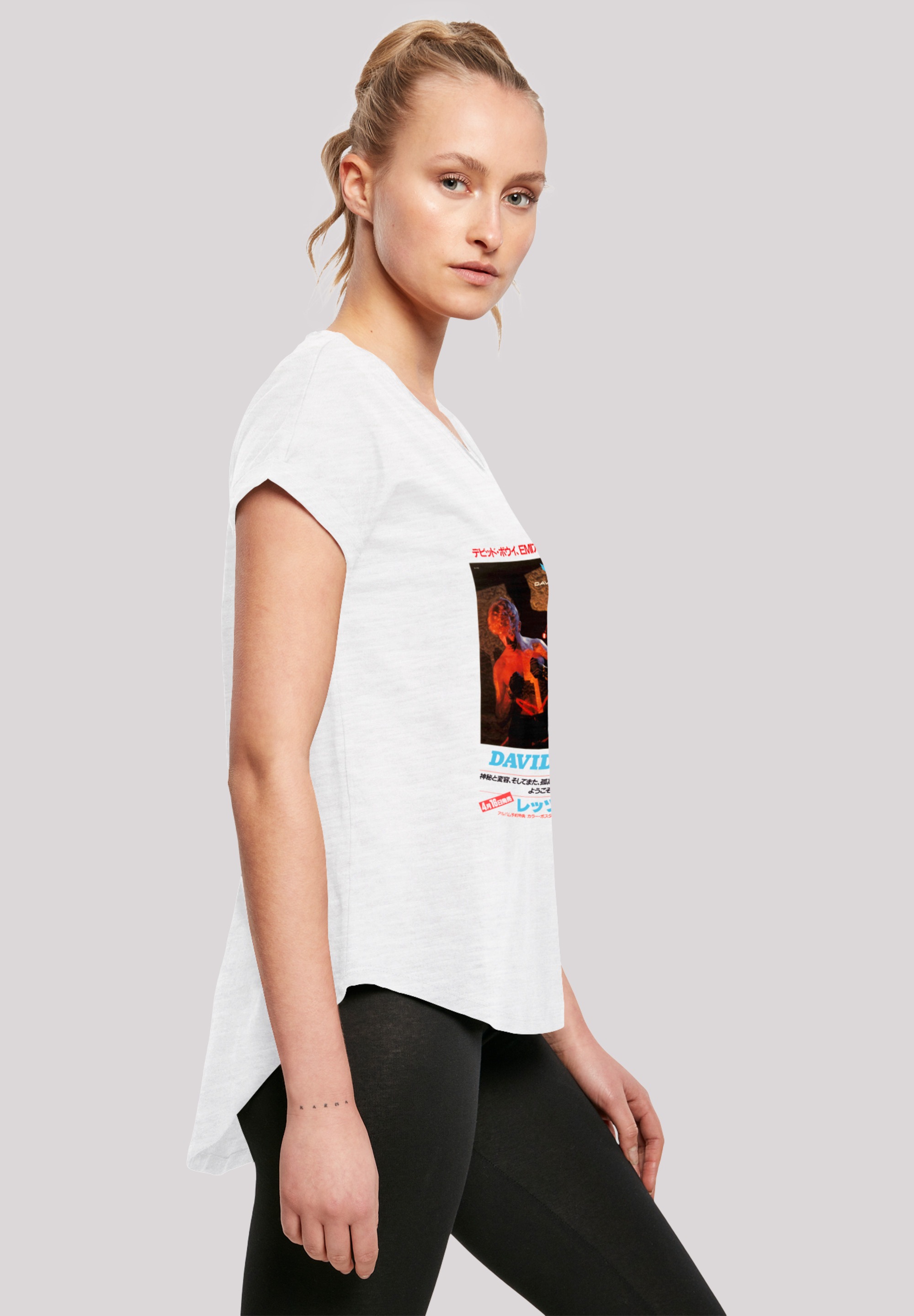 F4NT4STIC T-Shirt »David Bowie Asian Poster«, Print