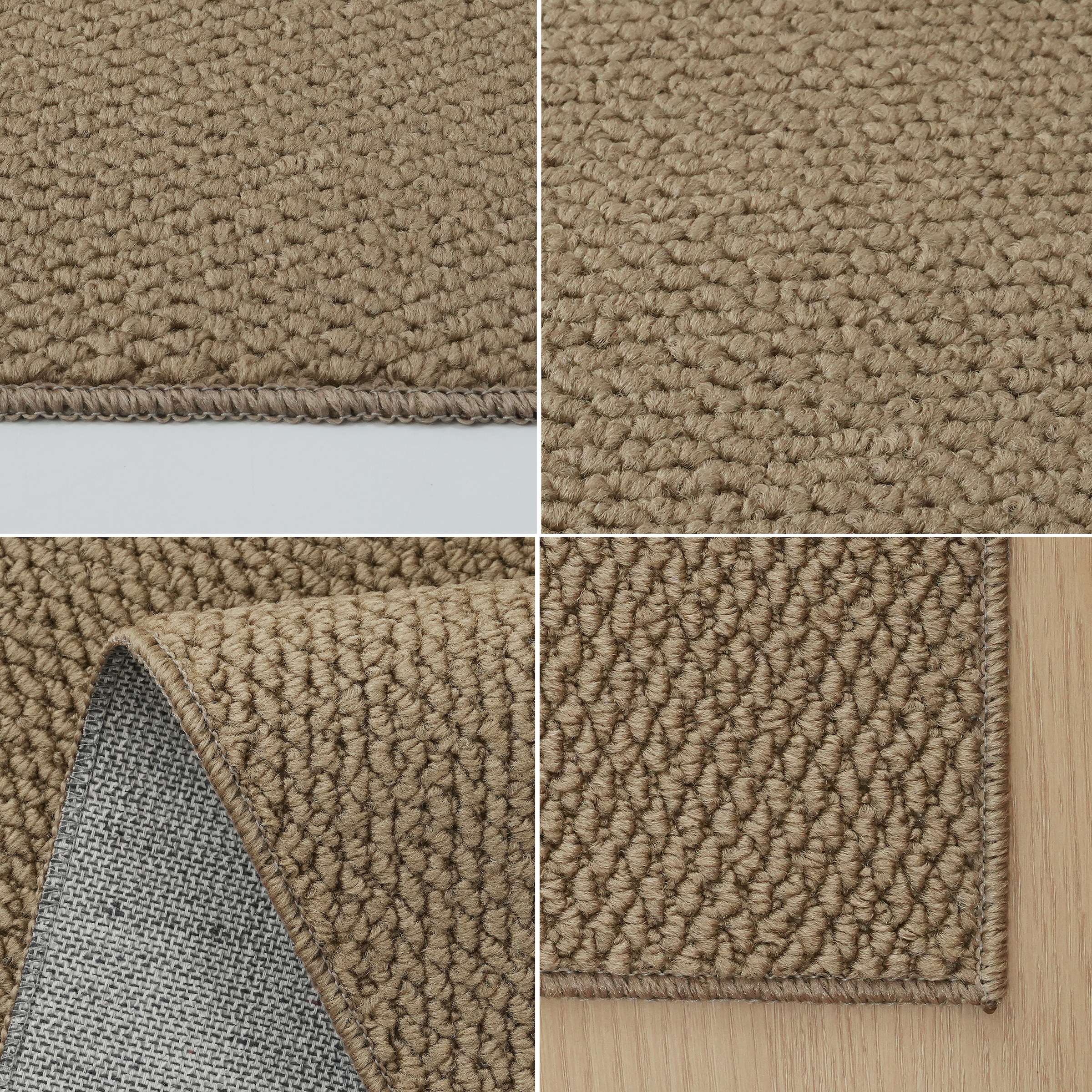 OTTO home Teppich »Lilia« rechteckig 5 mm Höhe Sisal-Optik, uni, waschbar, Wohnzimmer, Schlafzimmer, Esszimmer