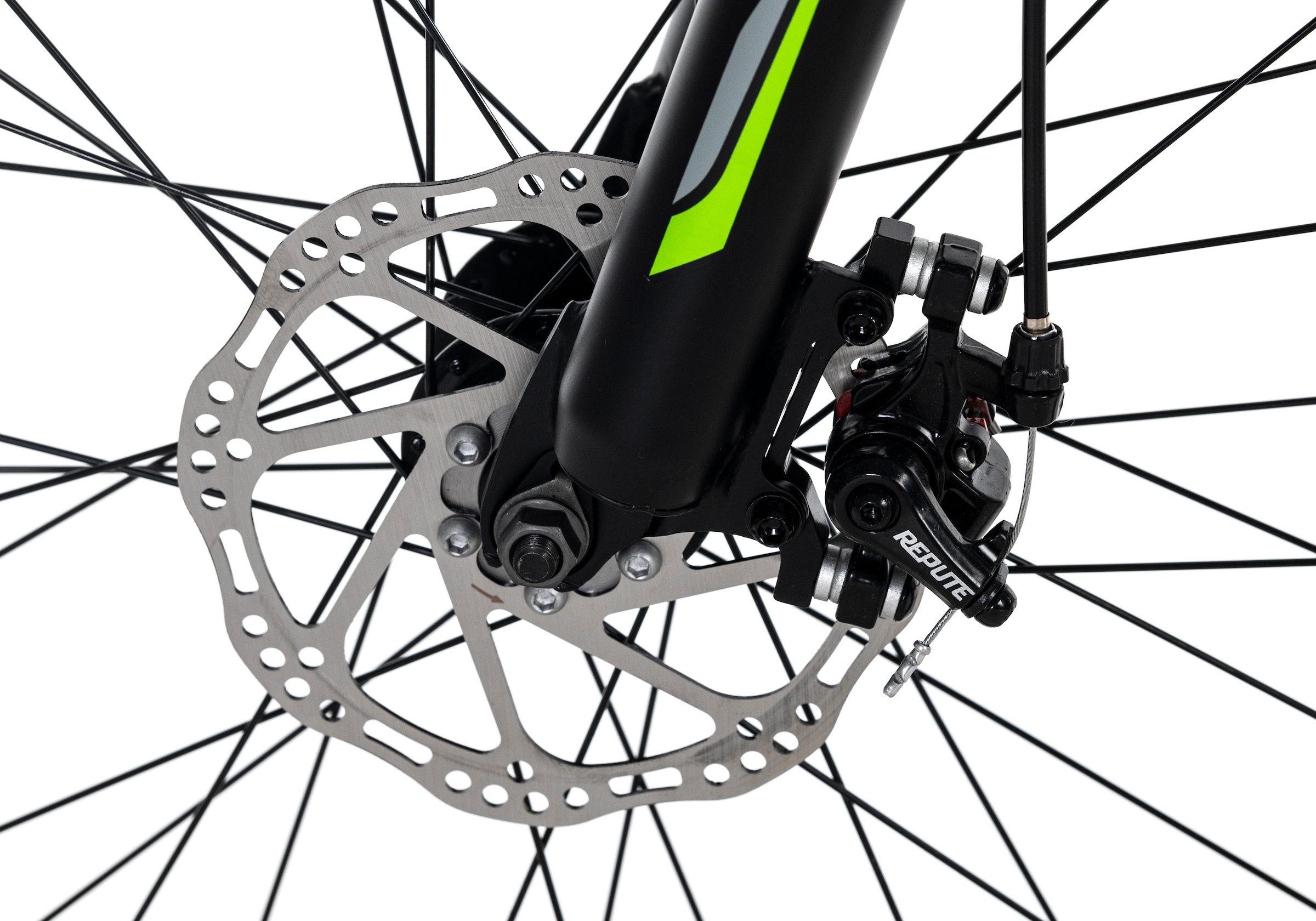 KS Cycling Mountainbike »Hardtail 26" Catappa schwarz-grün 21 Gänge« 21 Gang Kettenschaltung