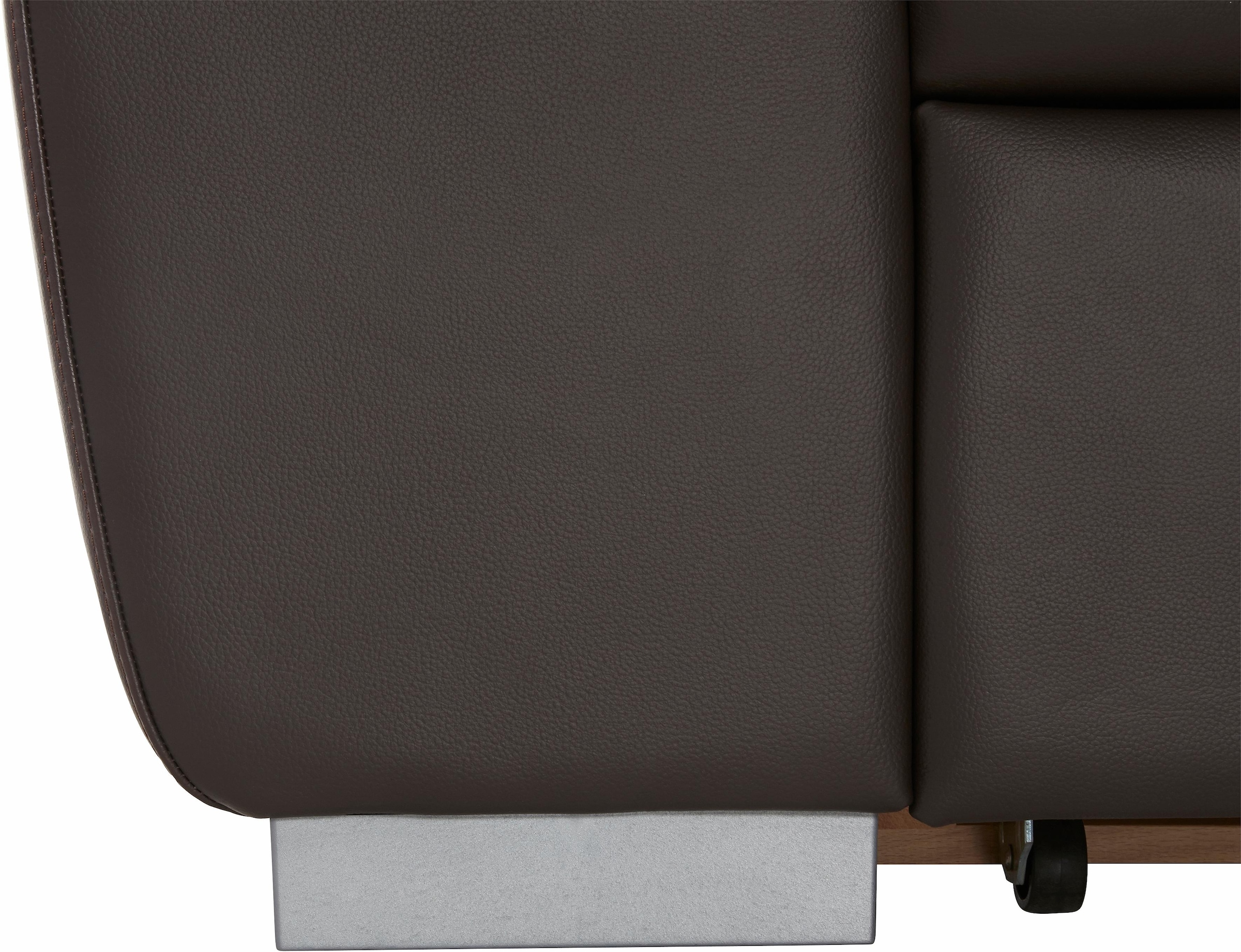 COTTA Ecksofa »Leandra L-Form«, wahlweise mit Bettfunktion & Bettkasten