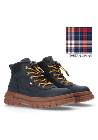 TOMMY HILFIGER Žieminiai batai »LACE-UP BOOTIE« su pr...