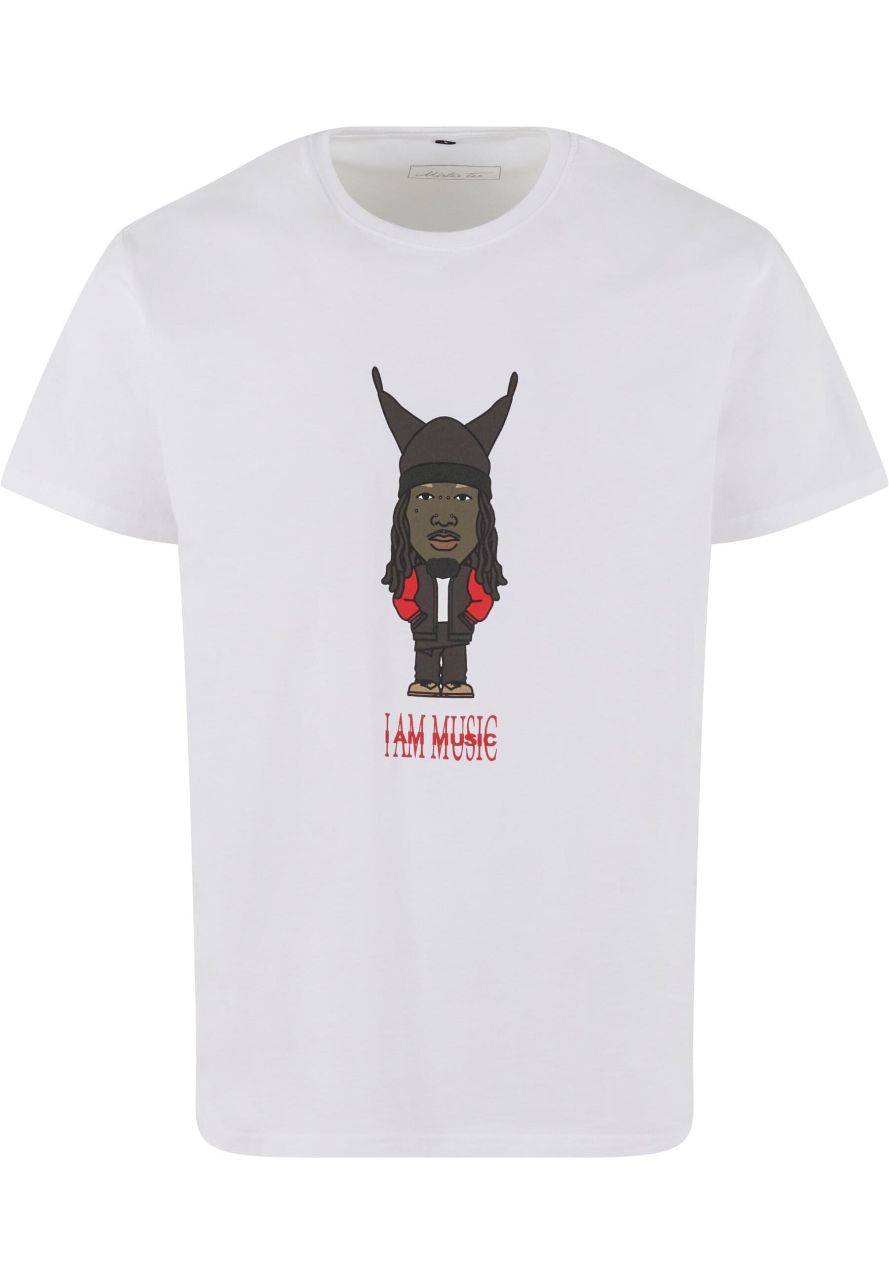 MisterTee T-Shirt "MisterTee I Am Music Tee" 1 Stk. tlg. günstig online kaufen