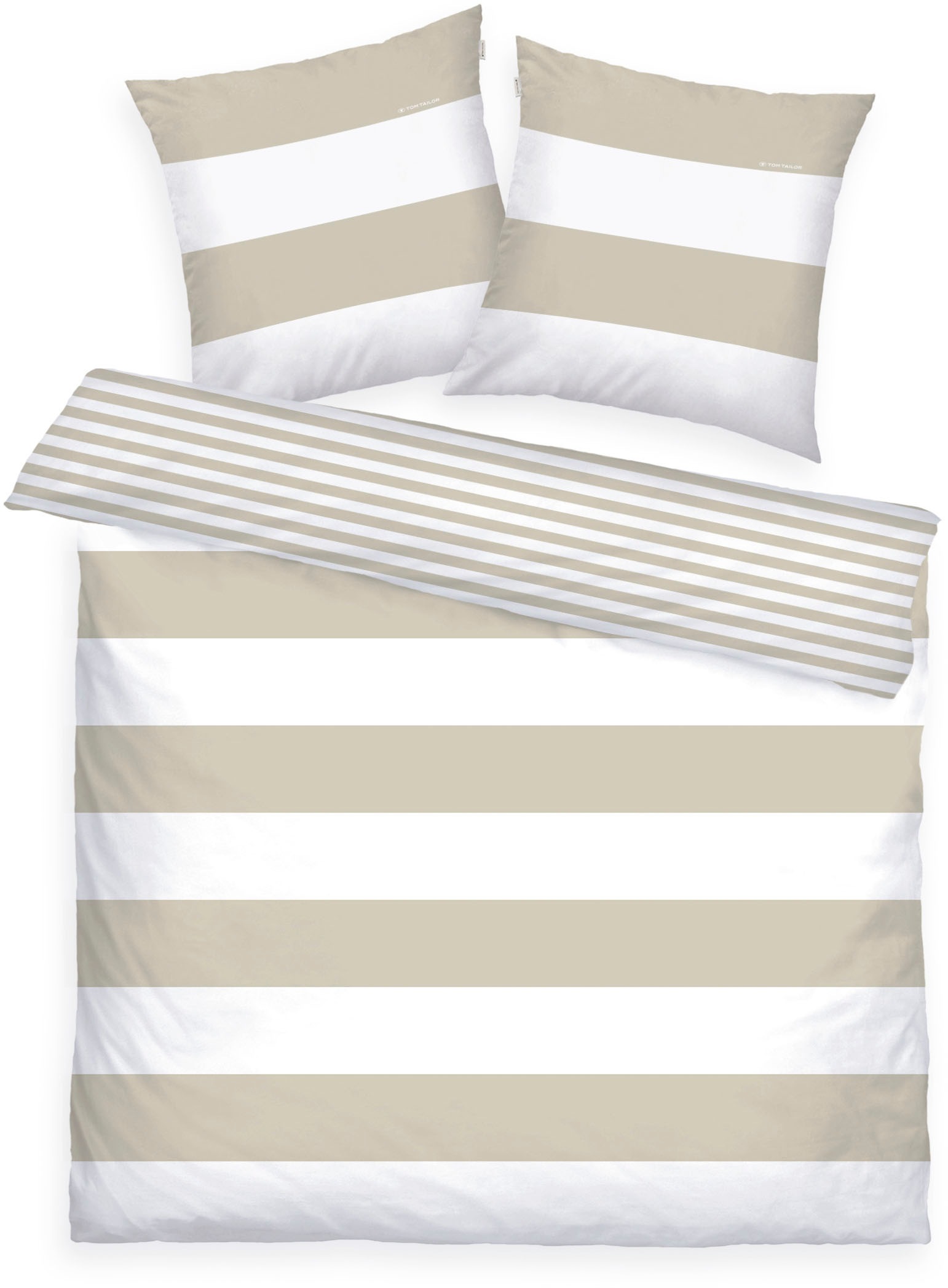 TOM TAILOR HOME Wendebettwäsche "SIENA in Gr. 135x200cm, 155x220cm oder 200 günstig online kaufen