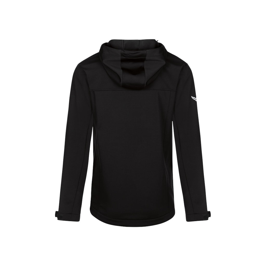 Trigema Softshelljacke »TRIGEMA Klassische Softshell–Kapuzenjacke«, (1 St.)