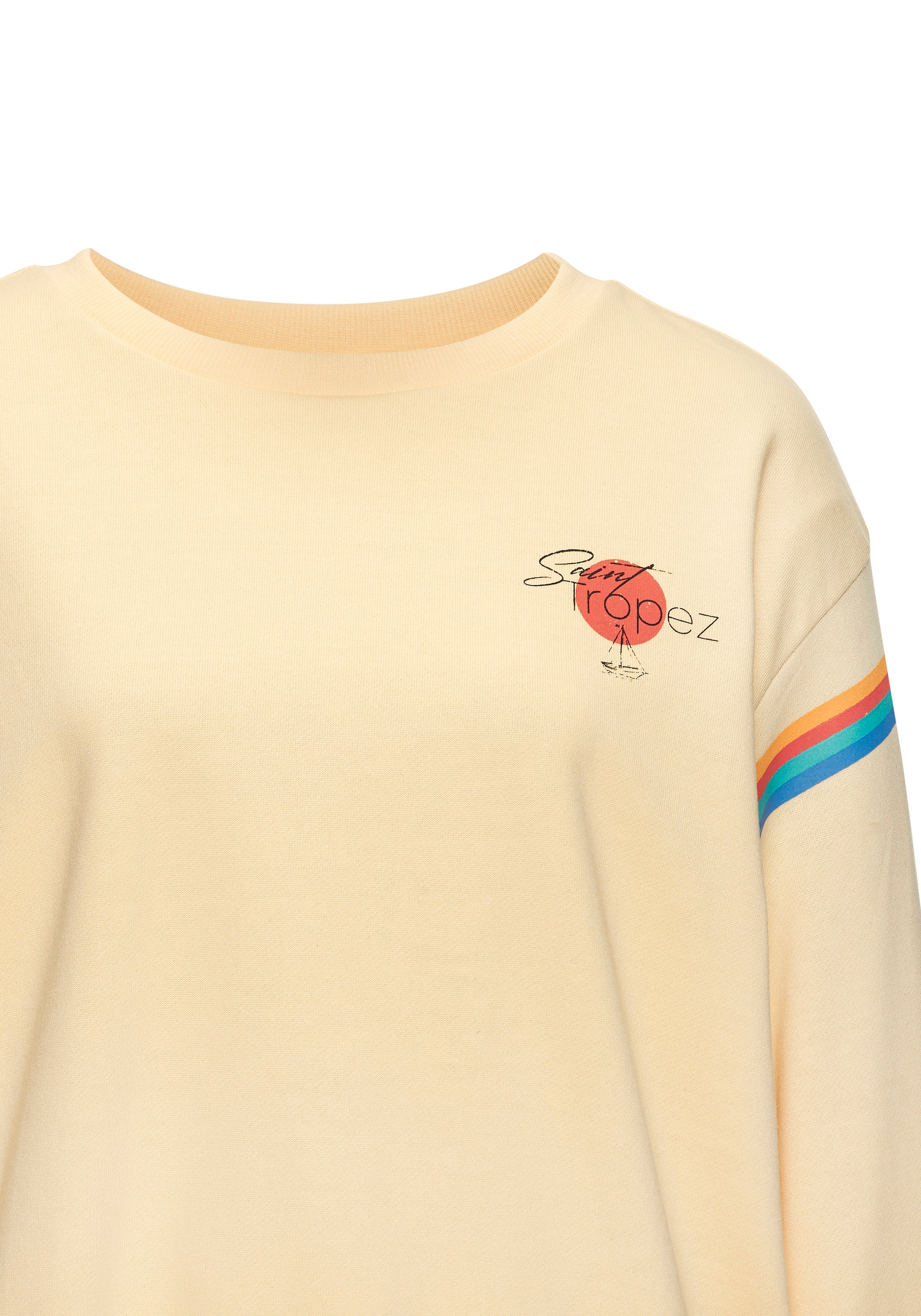 Bench. Sweatshirt, mit modischen Druck Details