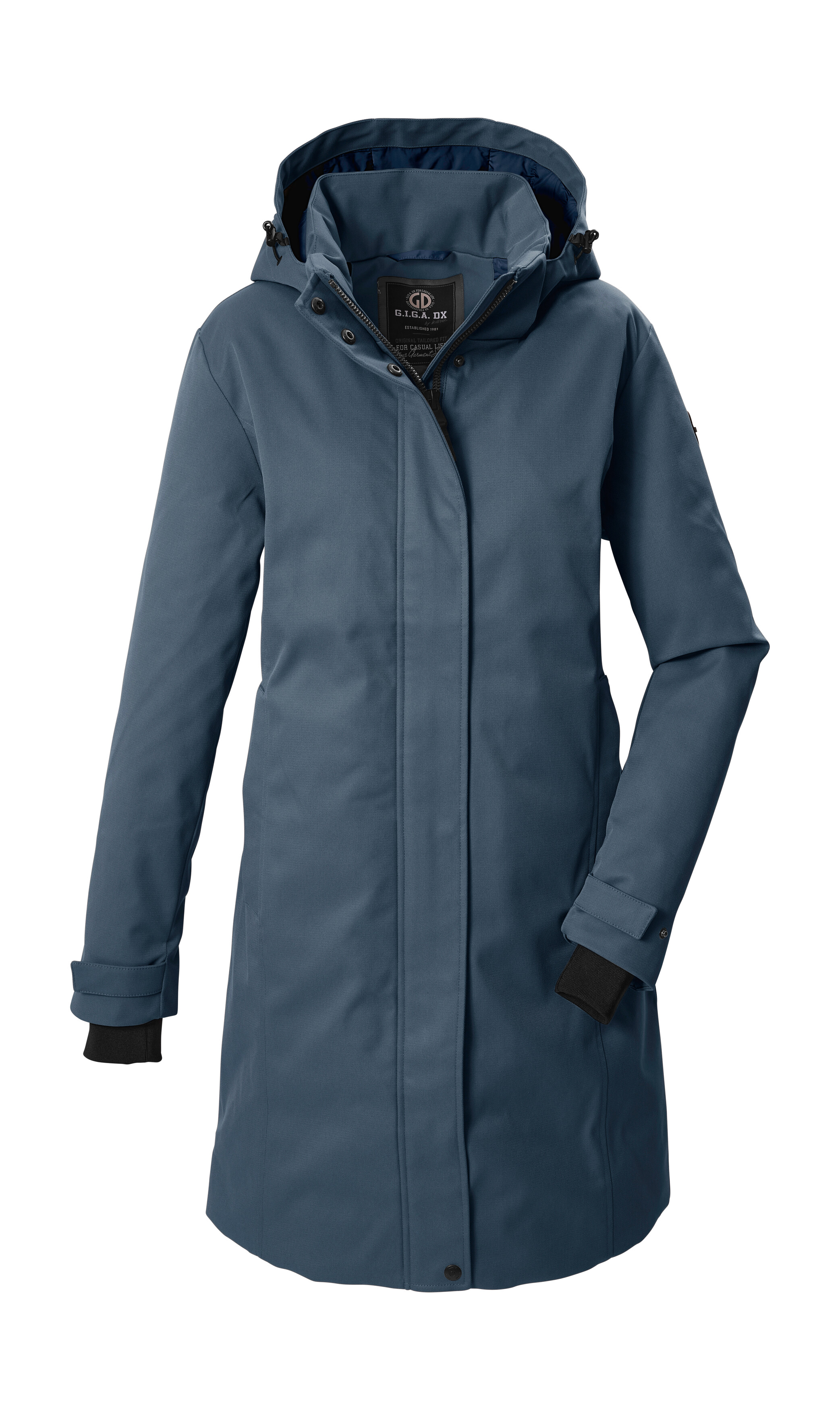 G.I.G.A. DX by killtec Parka "GW 60 WMN PRK" Winddichter, wasserabweisender Damenparka mit abnehmbarer Kapuze