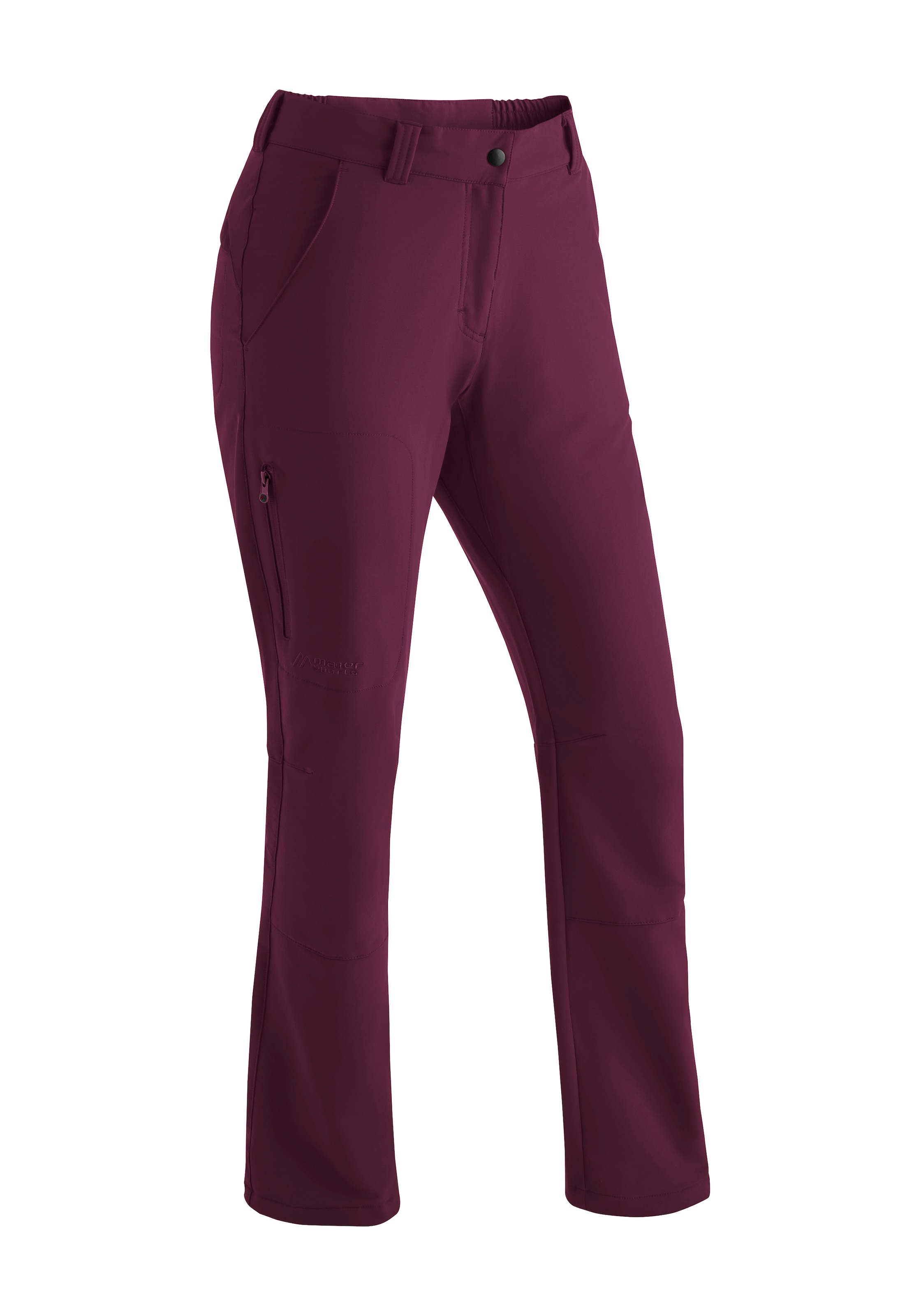 Maier Sports Funktionshose "Helga", warme Damen Outdoorhose, robuste Wanderhose, Regular Fit