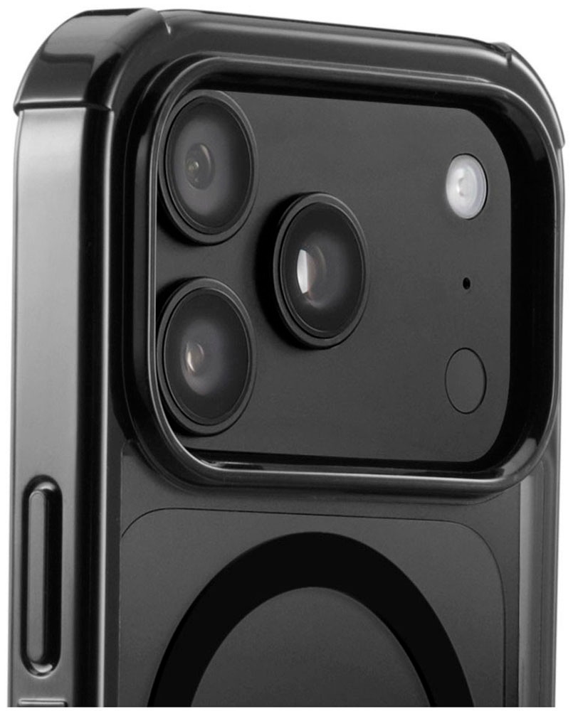 Hama Smartphone-Hülle »Handyhülle magnetisch für Apple iPhone 17 Pro 18 Pro Schwarz« Apple iPhone 17 Pro 3O-Technologie, Kratzschutz, magnetisch, Fallschutz bis 3,5 m