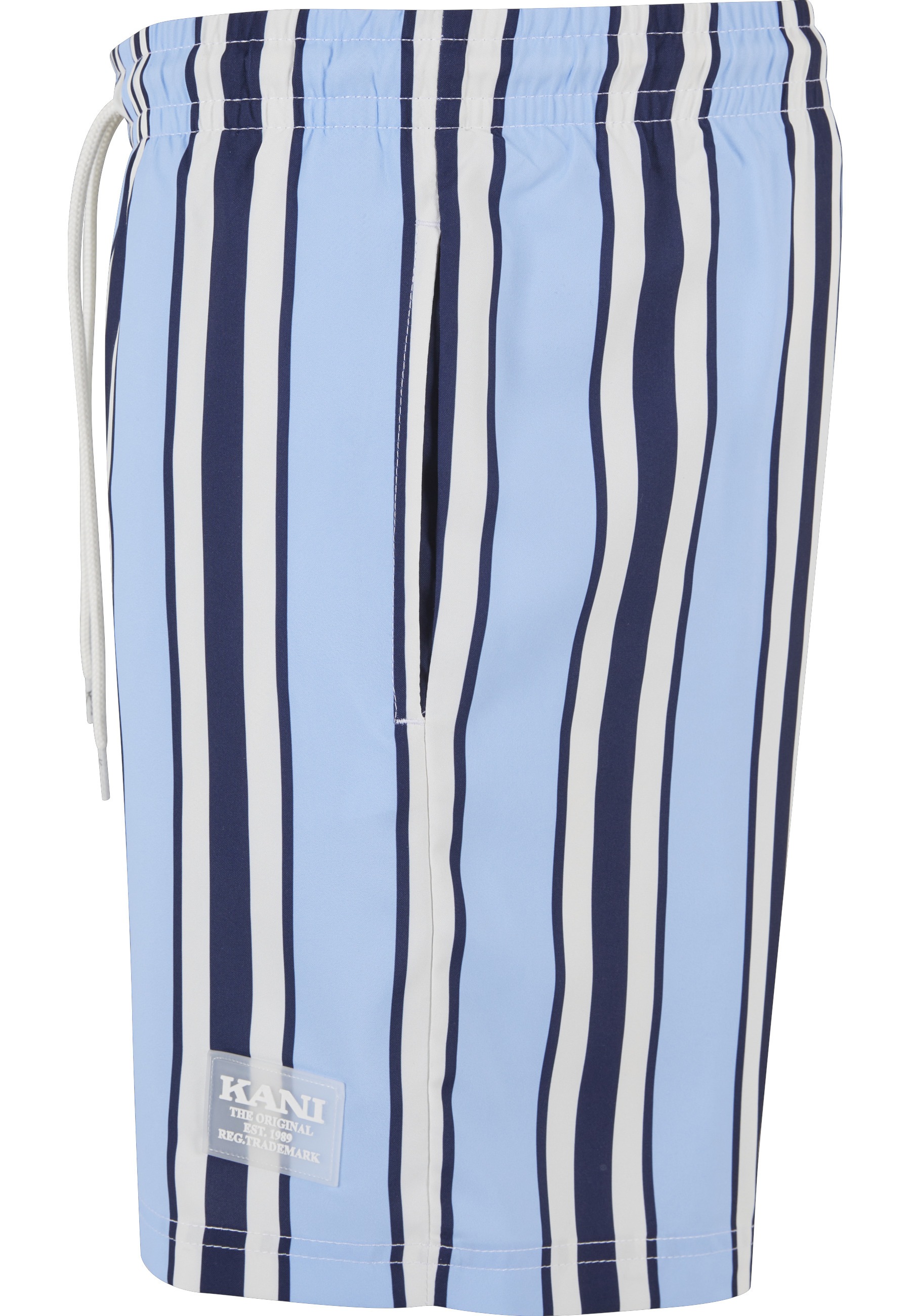Karl Kani Badeshorts »Karl Kani Herren KM-SW013-090-26 Retro Striped Swim Shorts«