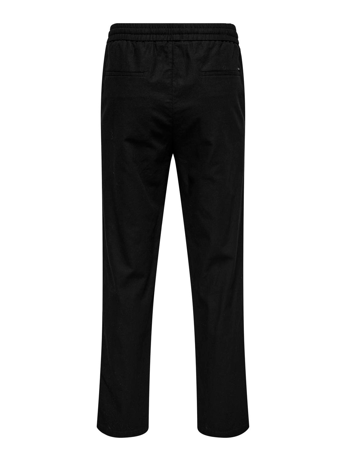 ONLY & SONS Trainingshose »ONSSINUS LOOSE 0007 COT LIN PANT NOOS«