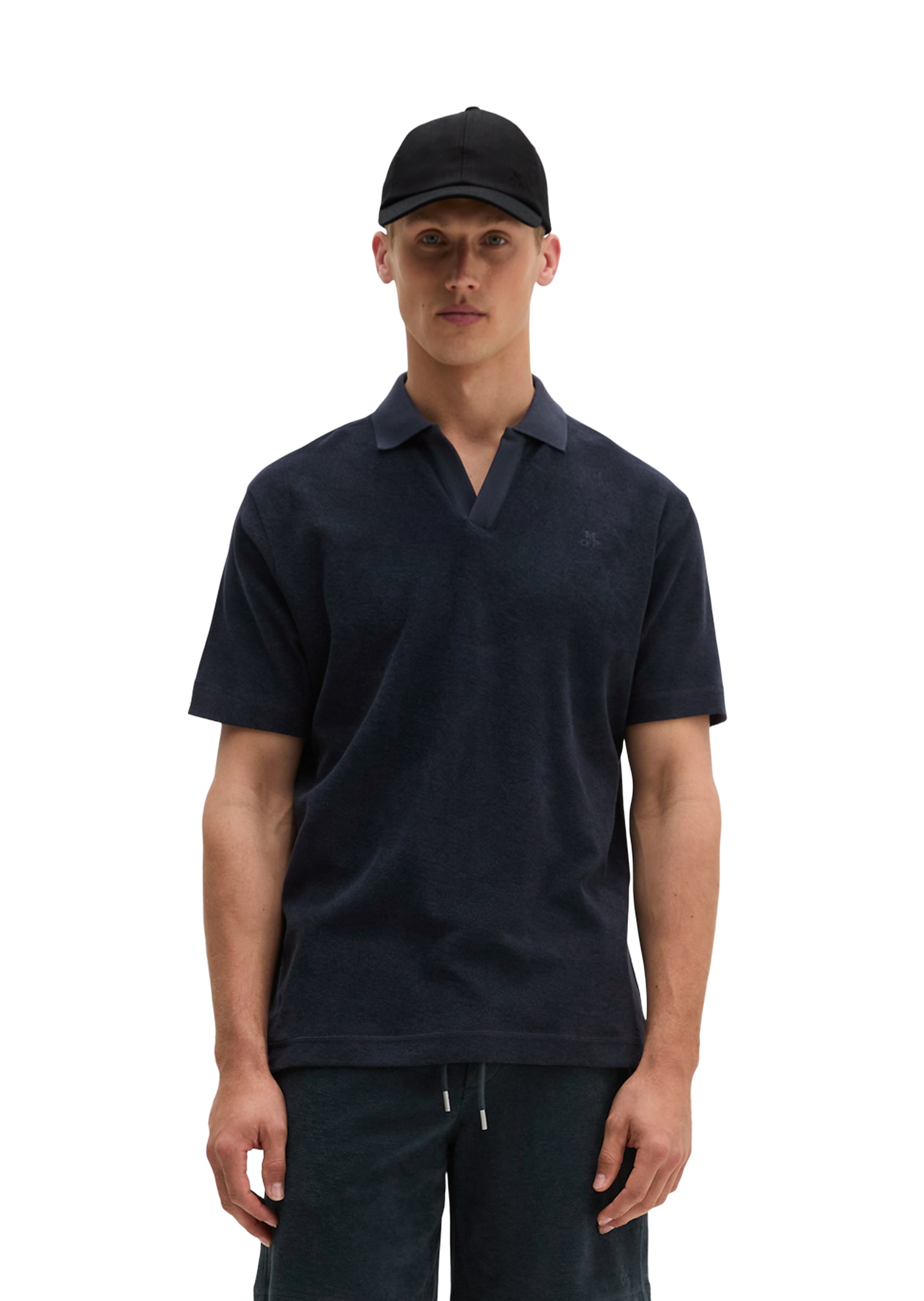Marc OPolo Poloshirt regular aus weichem Jersey-Frottee