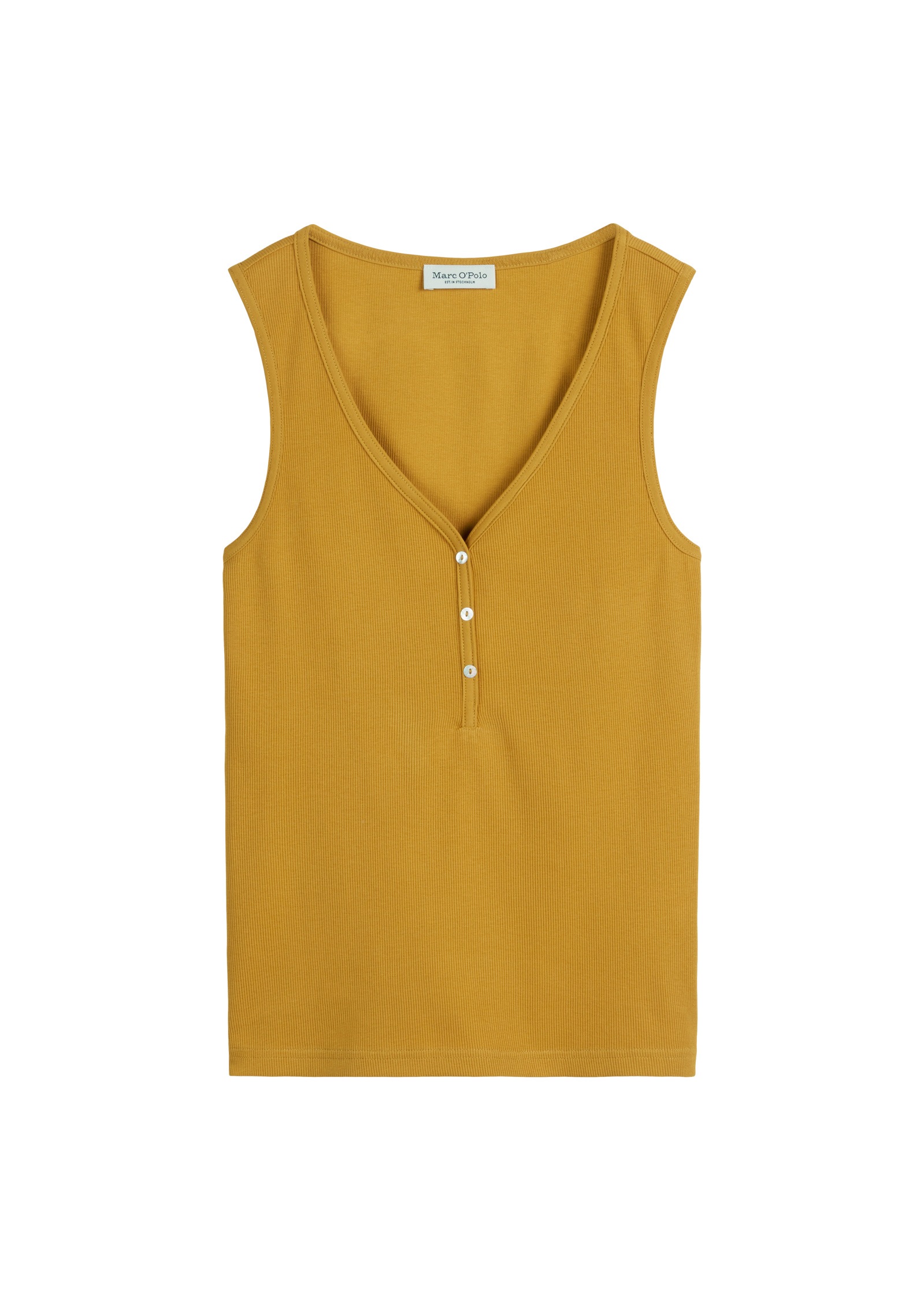 Marc O'Polo T-Shirt »mit Knopfleiste«