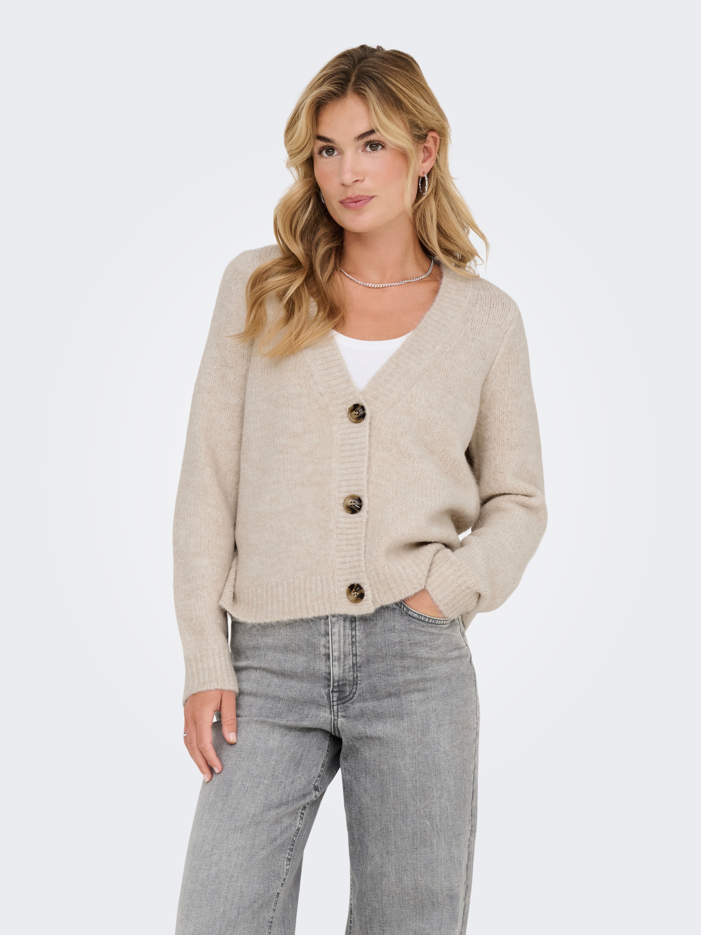 ONLY Strickjacke "ONLZOEY L/S REGULAR CARDIGAN NCA KNT" günstig online kaufen