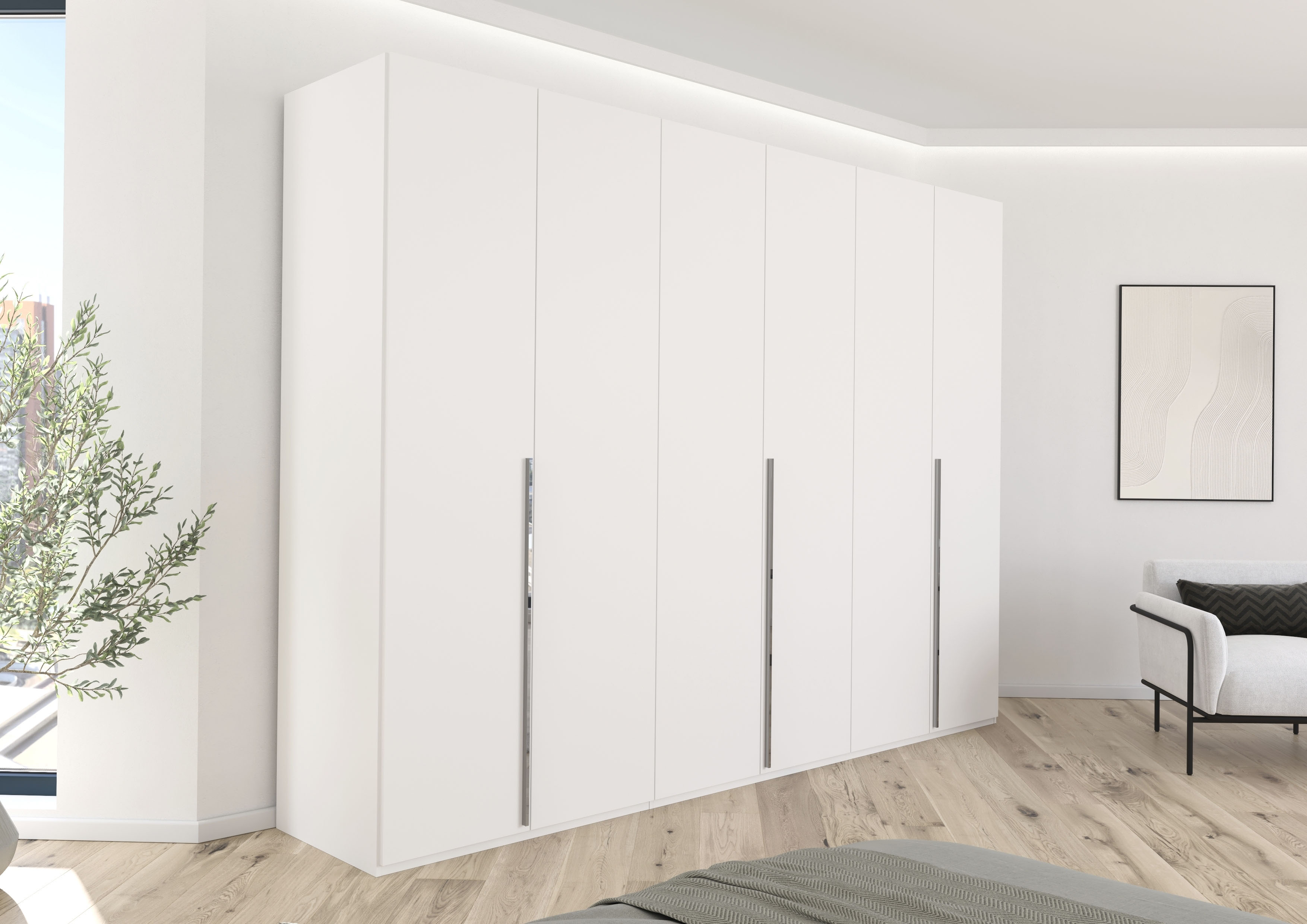 Thumbnail - rauch Drehtürenschrank "Kleiderschrank Schrank Garderobe Wäscheschrank BESTSELLER MONTCLAR" 3 Ausstattungen BASIC/CLASSI...