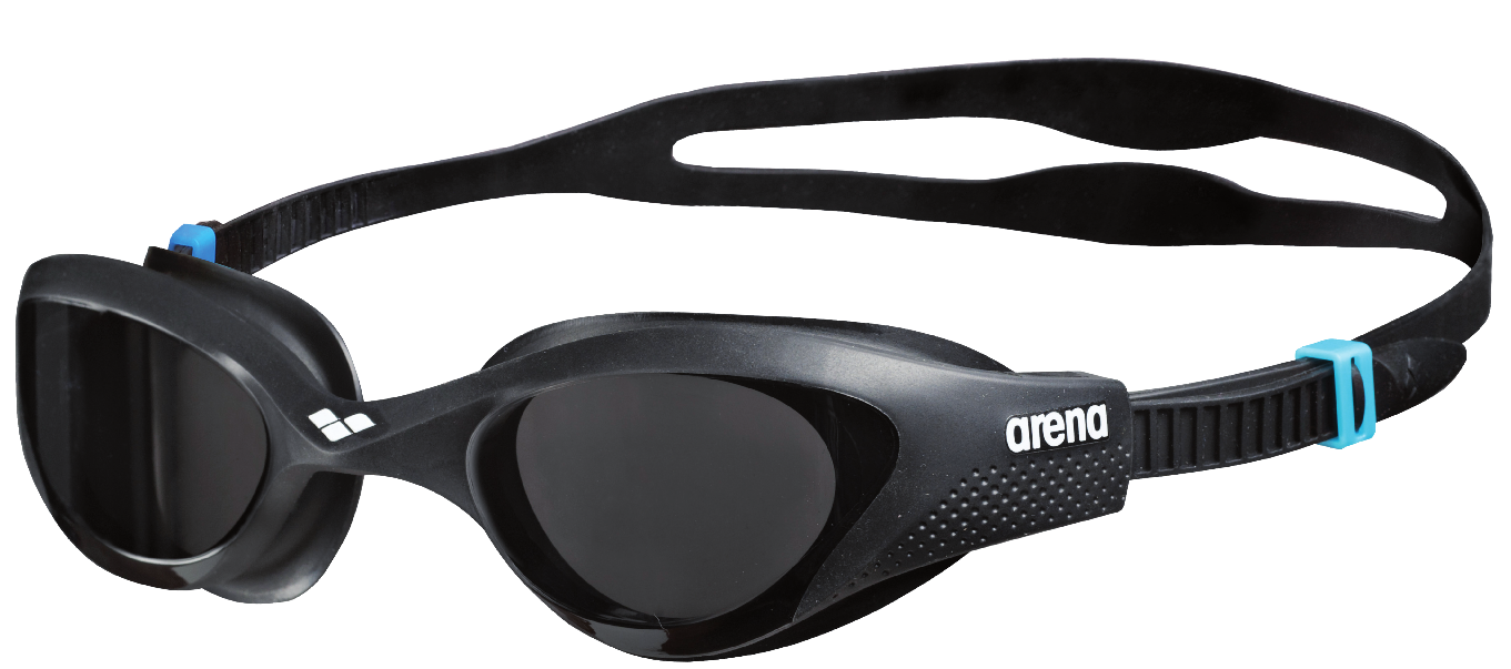 ARENA Schwimmbrille "THE ONE"smoke, grau, schwarz, Sportbrillen, mit Anti-Fog Beschichtung, mit UV-Schutz 400, exklusive Dichtung