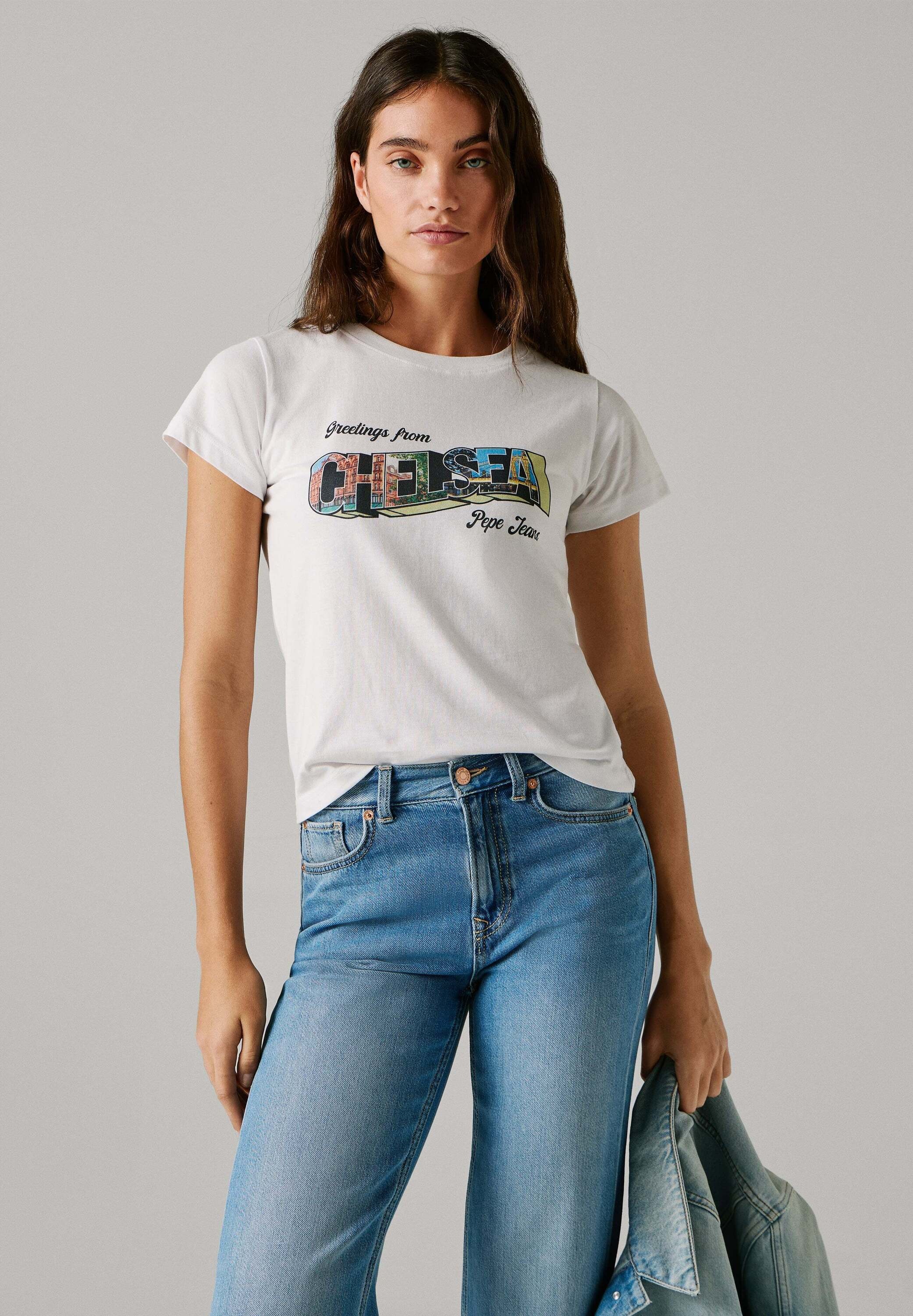 Pepe Jeans T-Shirt »basic t-shirt NELA«