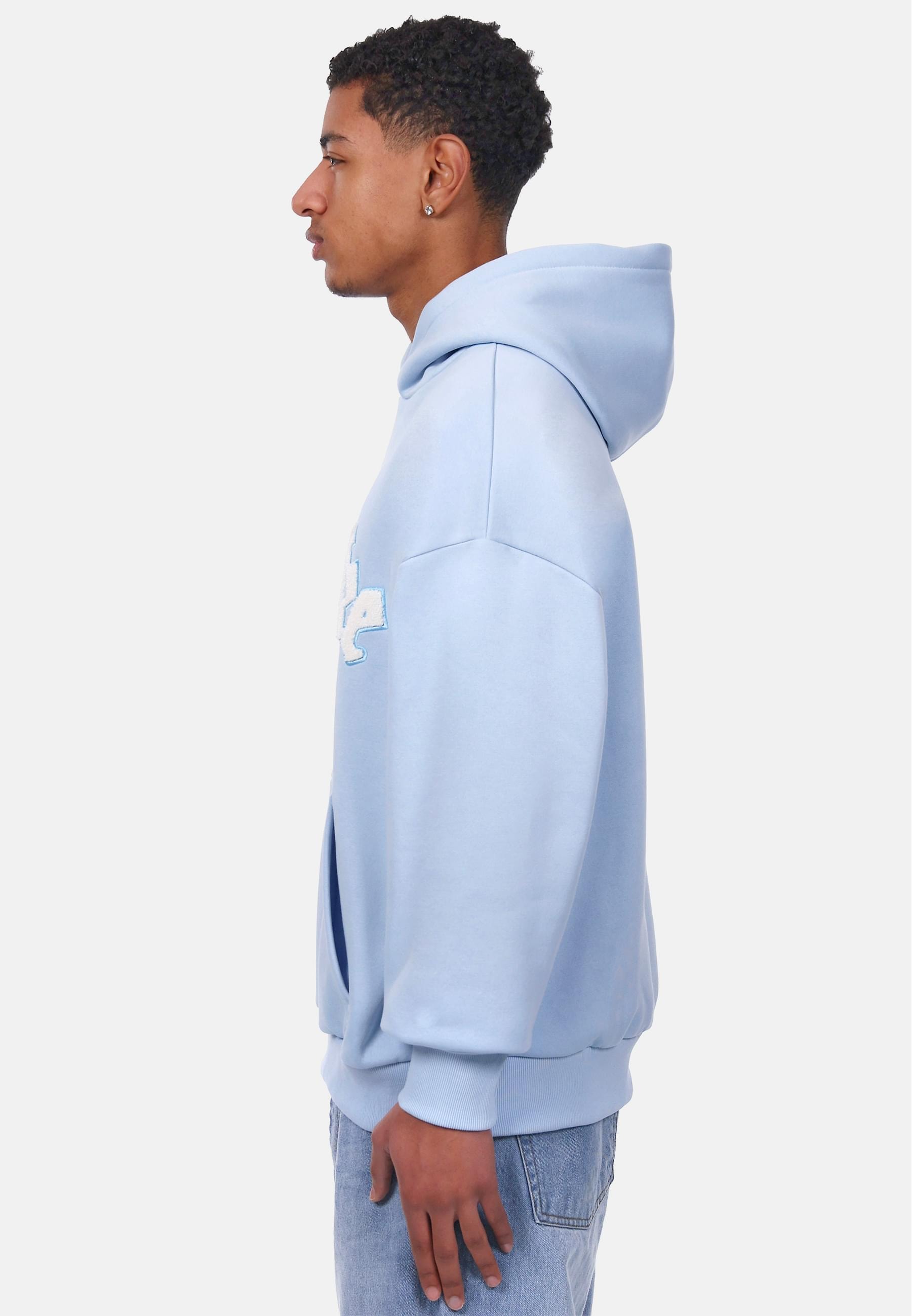 Dropsize Kapuzensweatshirt »Dropsize HEAVY OVERSIZE FROTTEE EMBO V2 HOODIE«, (1 tlg.)