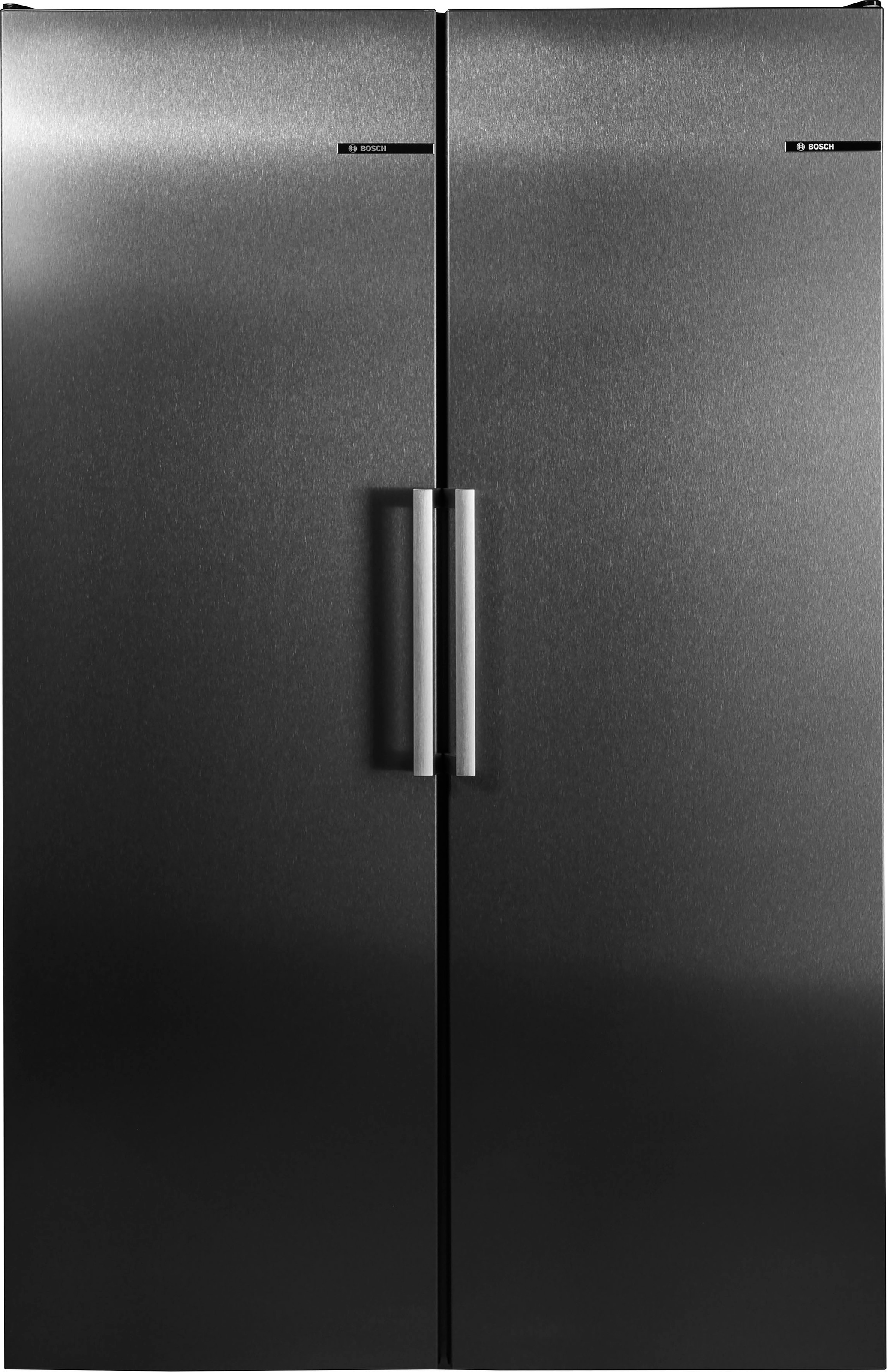 hoch, Schnellkühlfunktion-Umluftkühlung-Flaschenregal European | »KAN95V«, BOSCH Side-by-Side breit, mit 120 cm cm 186 BAUR