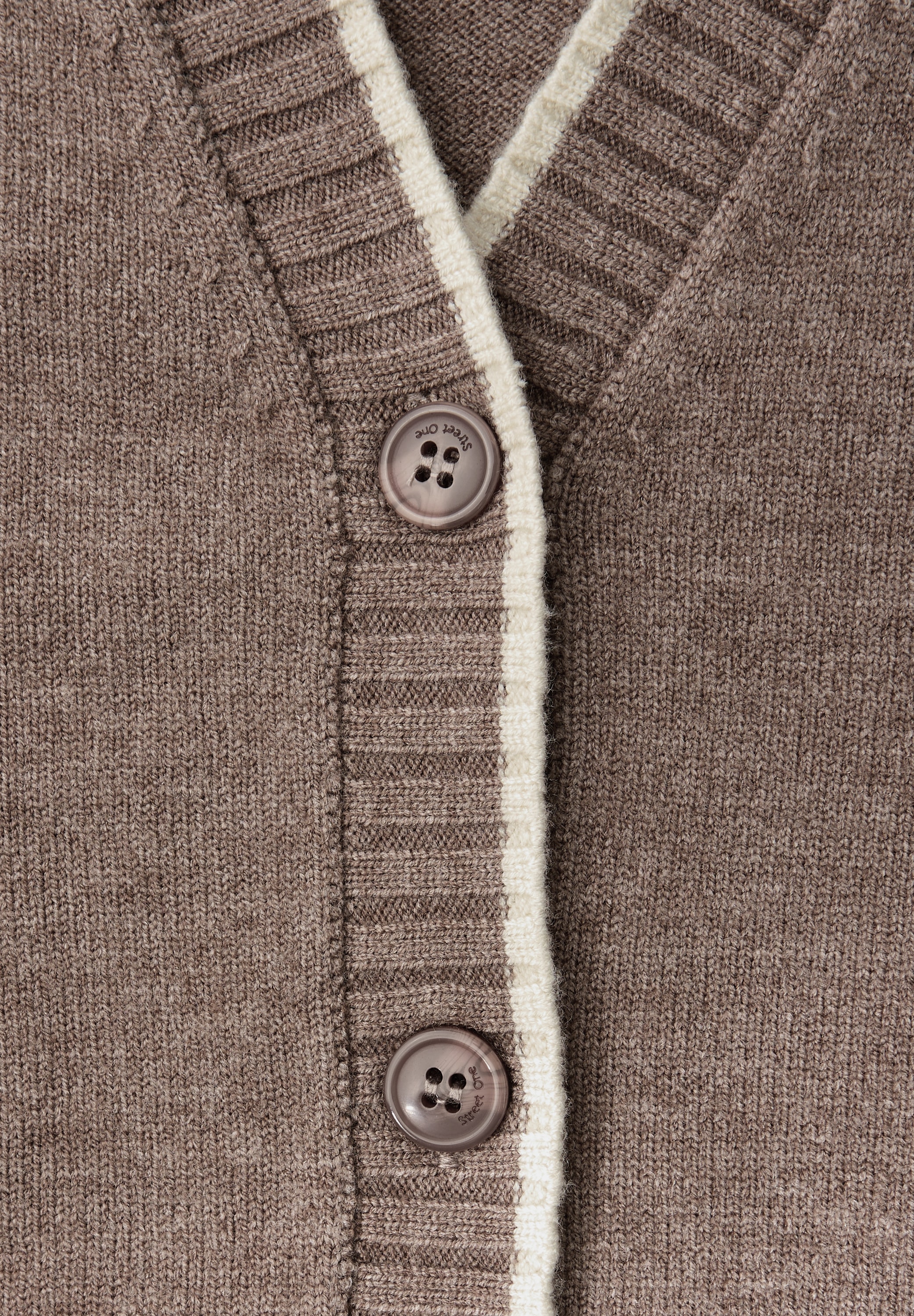 STREET ONE Cardigan mit V-Ausschnitt