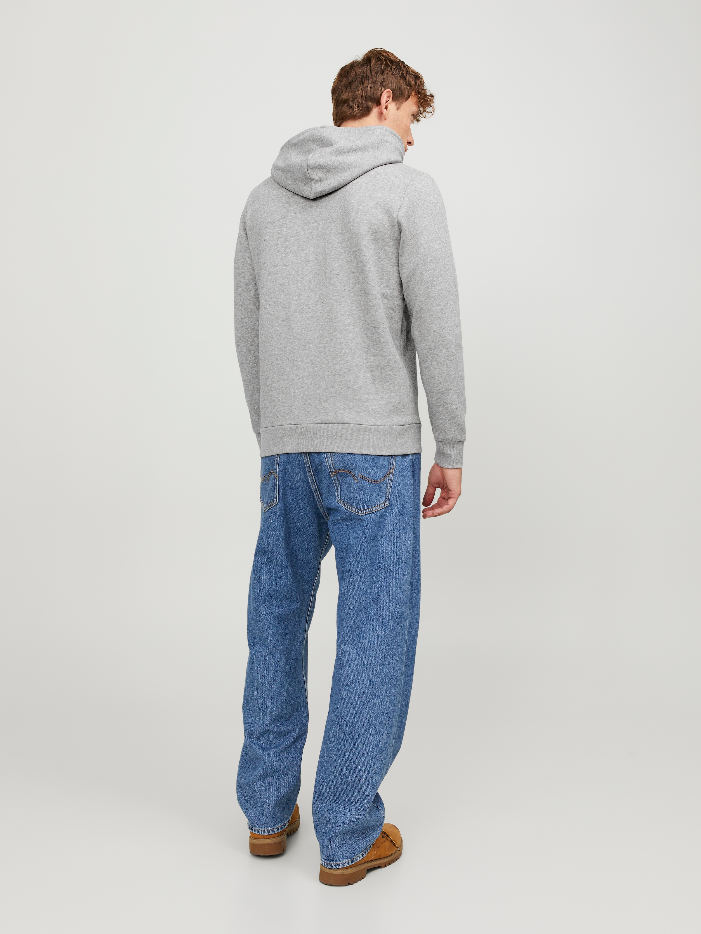 Jack & Jones Kapuzensweatshirt »JJECORP Hoodie mit Logo und hohem Tragekomfort«, bedruckt, casual, regular fit, Baumwollmischung, Rundhals