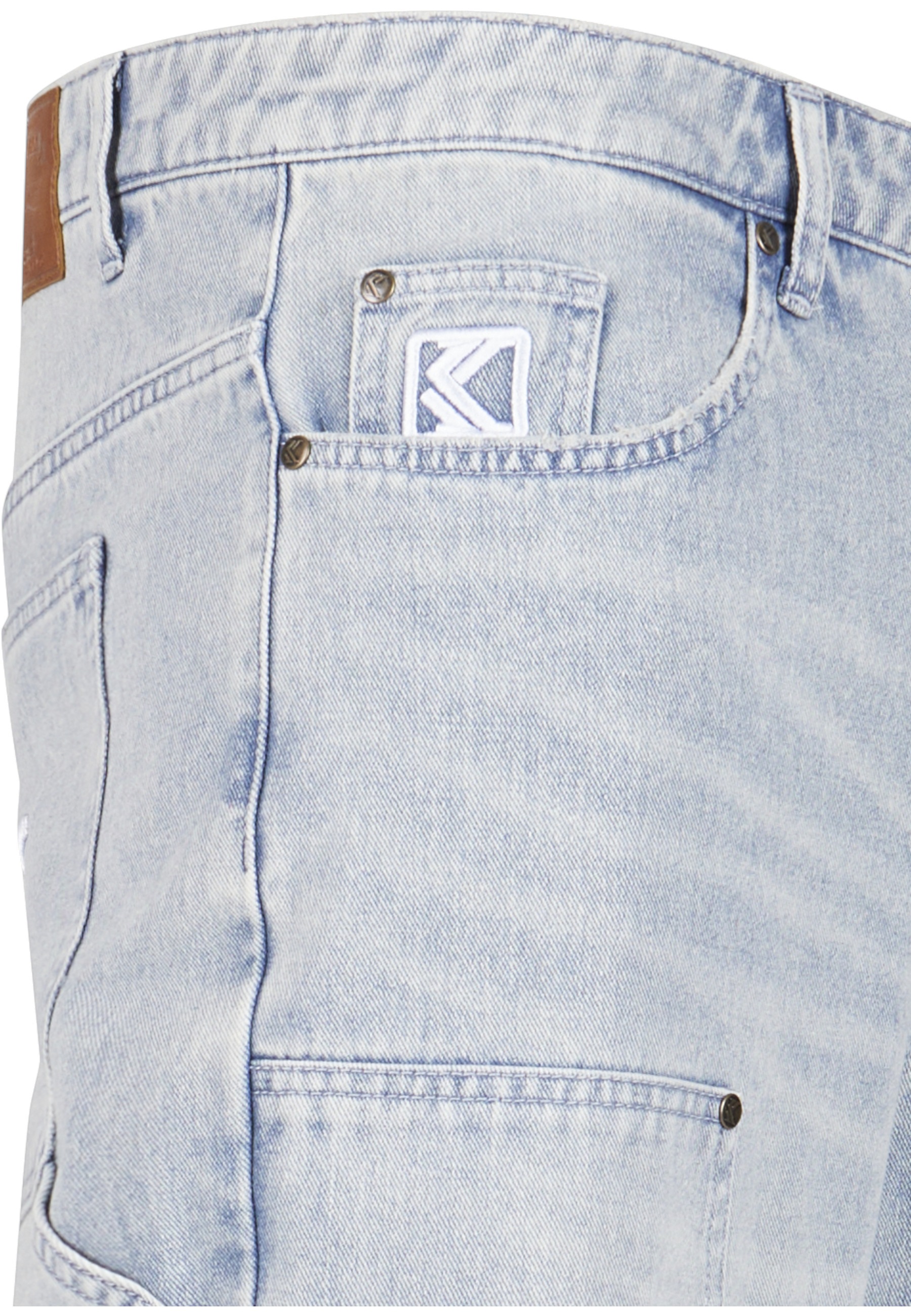 Karl Kani Bequeme Jeans »Karl Kani Herren Karl Kani OG Denim Carpenter Pants«
