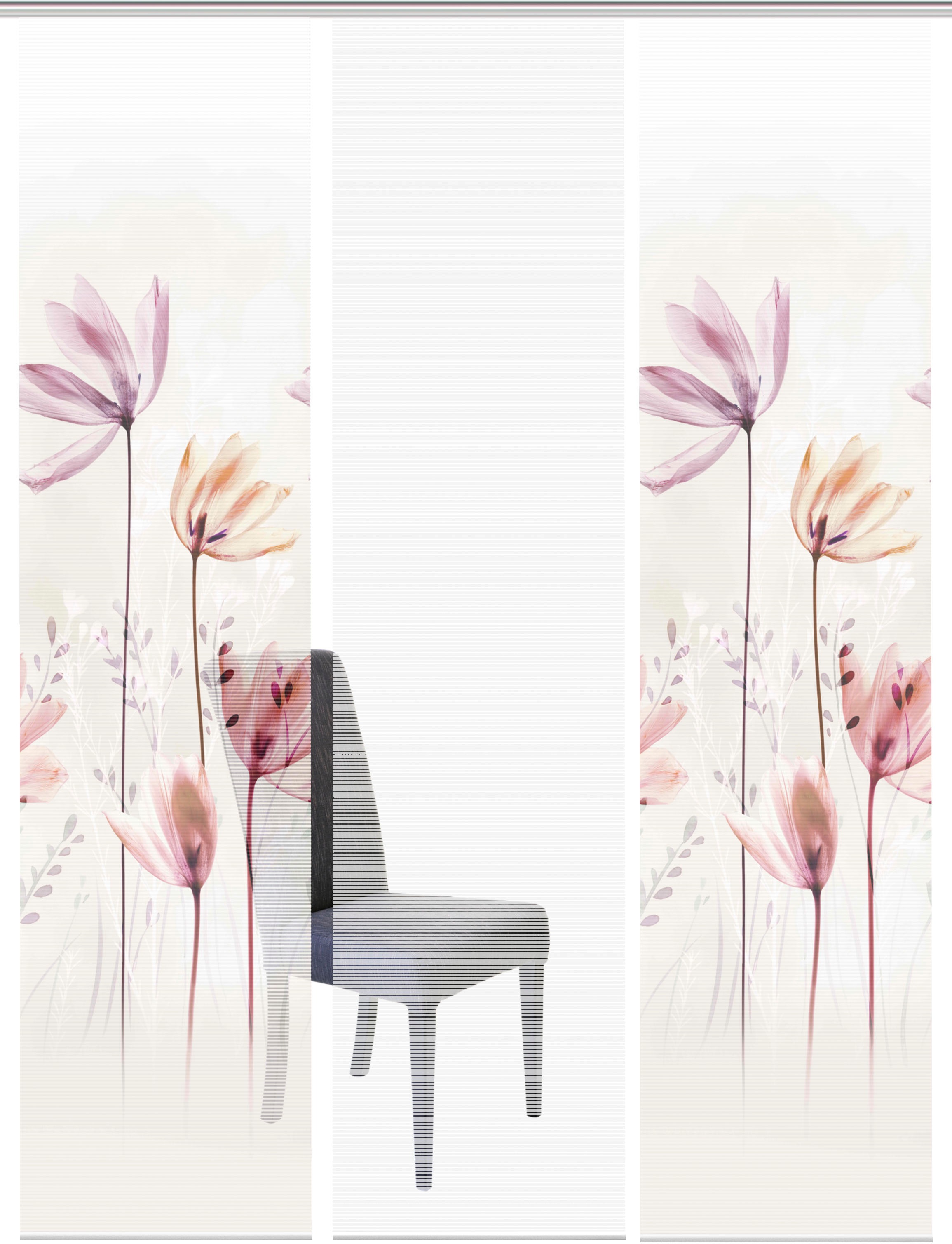 Thumbnail - Vision S Schiebegardine "KUKAT" Paneelwagen 1 Stk. tlg. DIGITALDRUCK