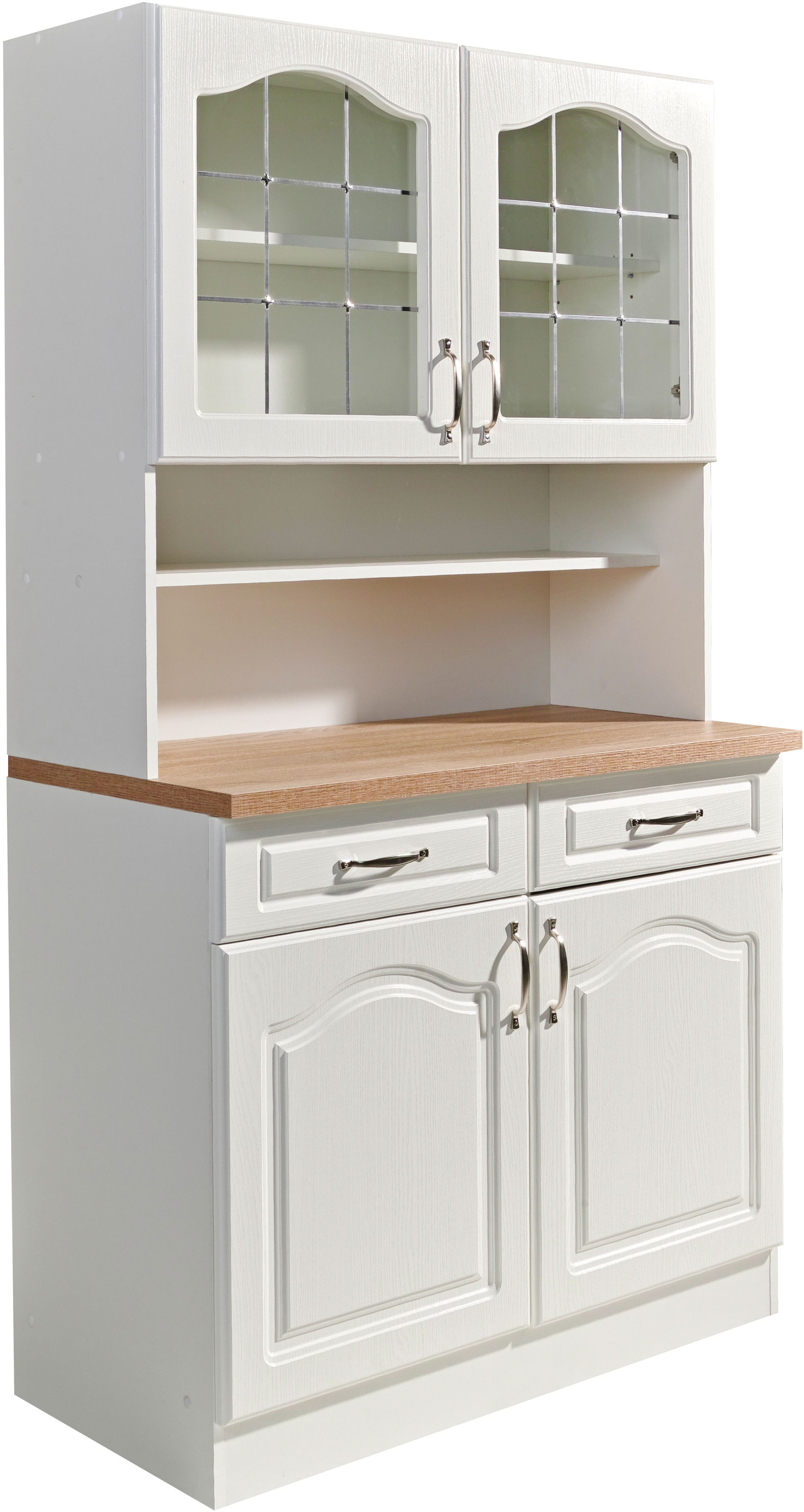 wiho Küchen "Linz" 100 cm breit, in Landhaus-Optik günstig online kaufen