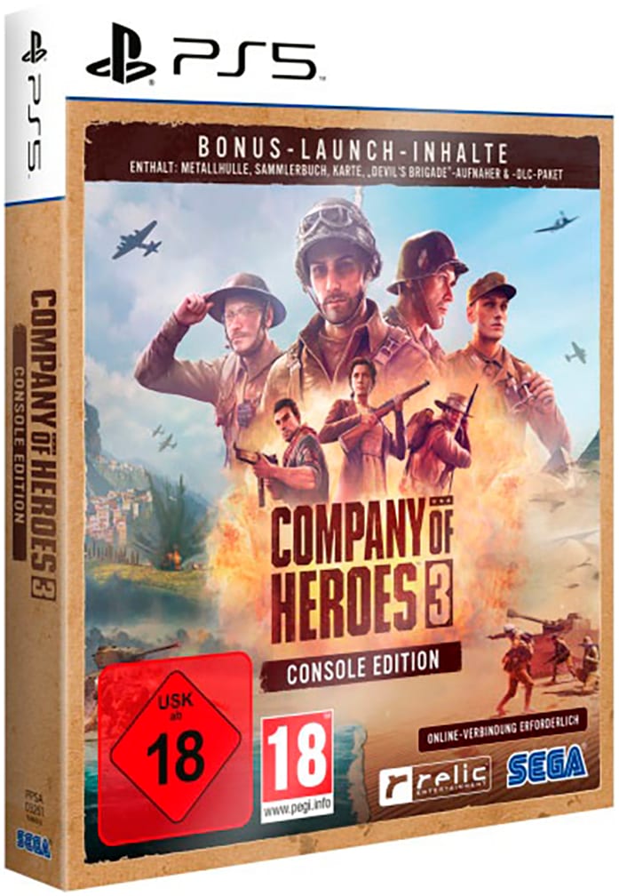 Spielesoftware »Company of Heroes 3 Launch Edition (Metal Case)«, PlayStation 5