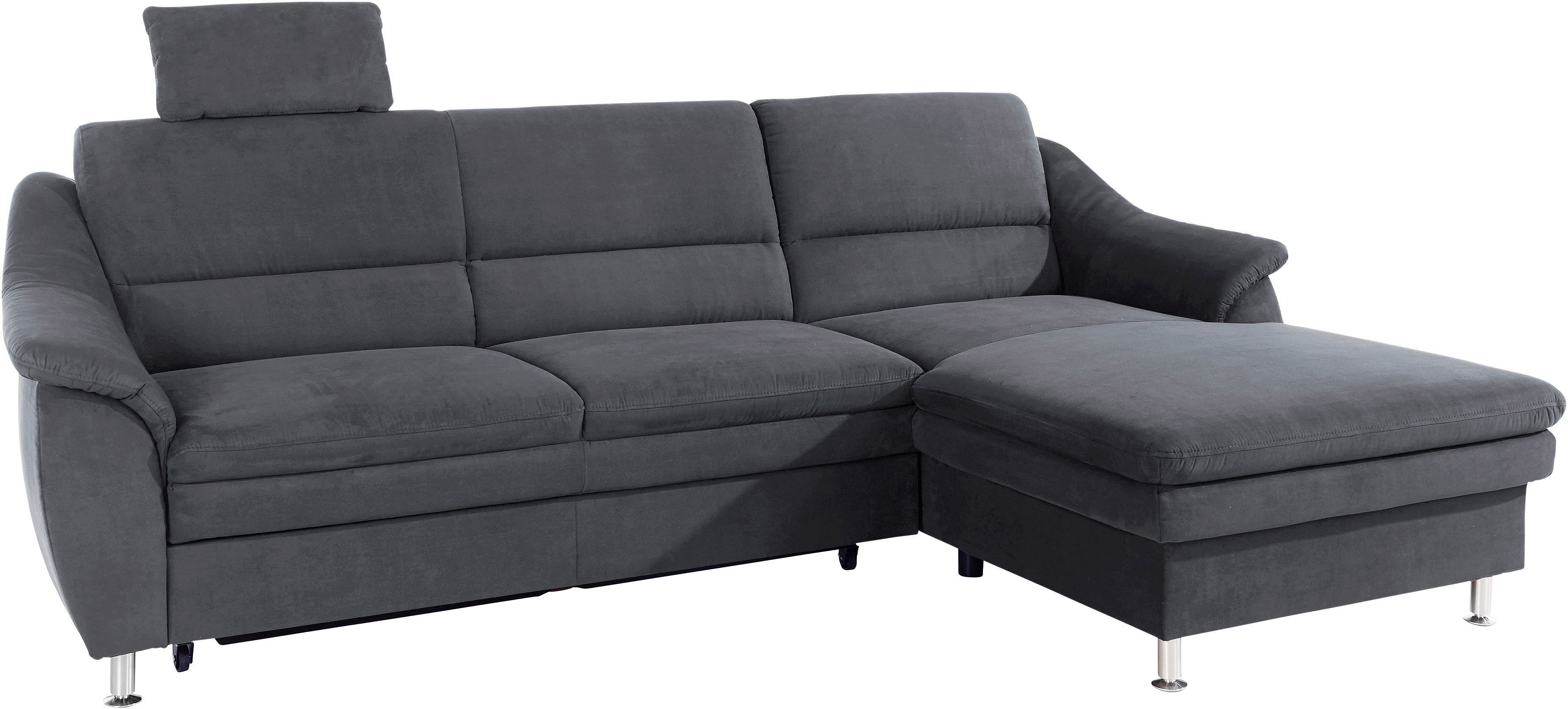 sit&more Ecksofa "Cardoso L-Form" mit Federkern, wahlweise mit Schlaffunktion