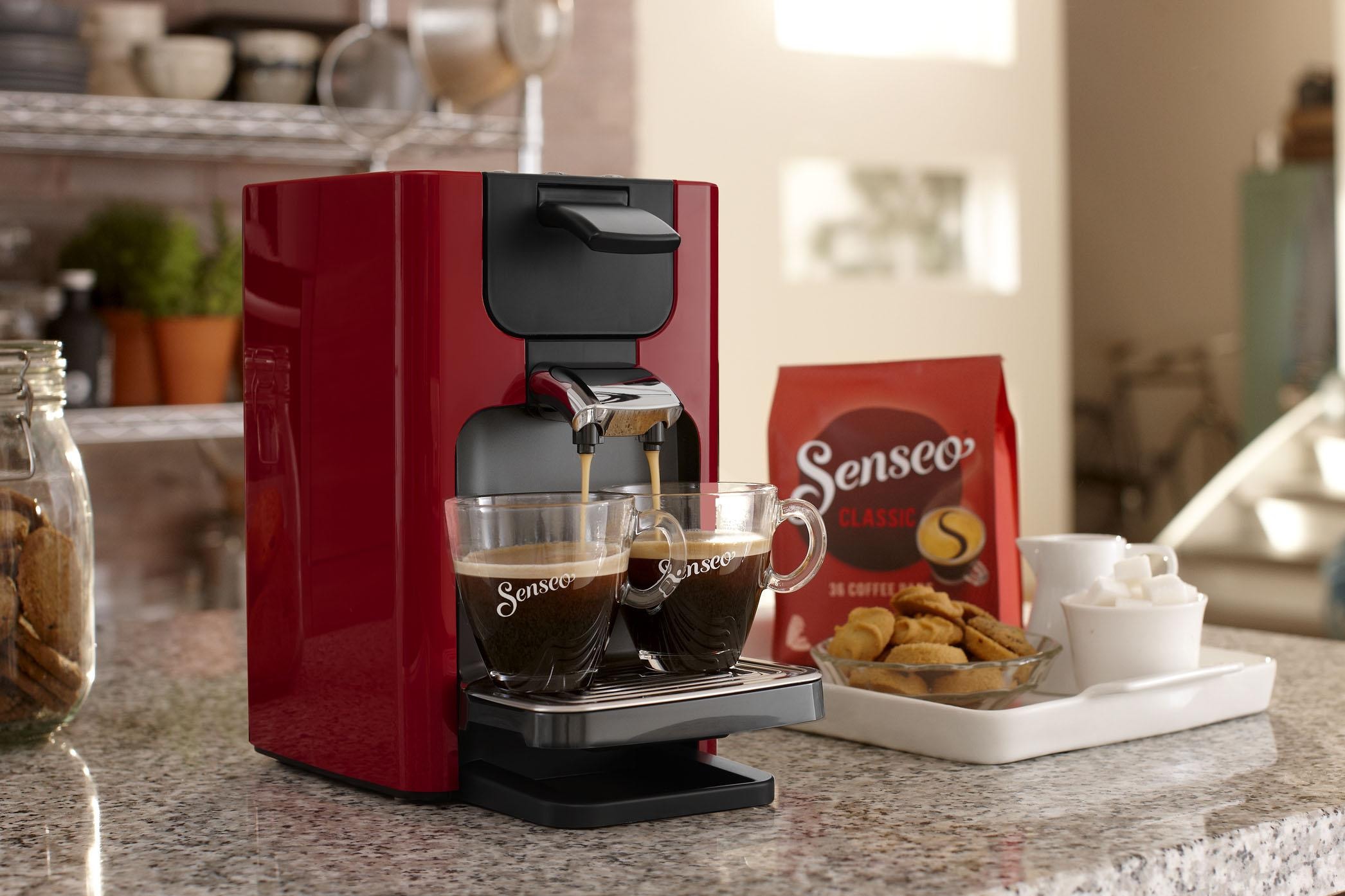Philips Senseo »SENSEO® Gratis-Zugaben BAUR 23,90 inkl. Quadrante | Wert von im UVP HD7865/80«, Kaffeepadmaschine €