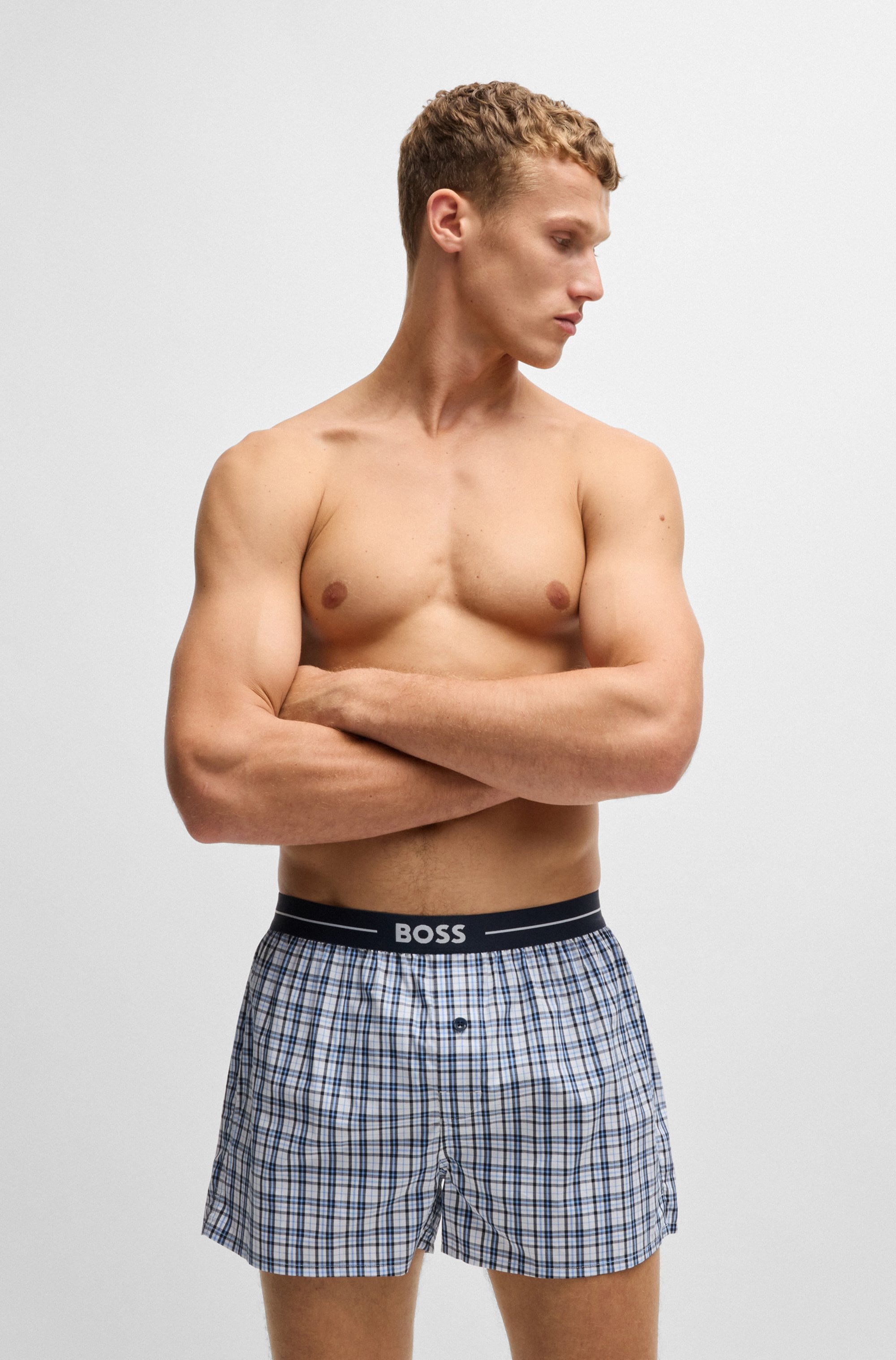 BOSS Webboxer »NOS Boxer EW 2P«, (2er-Pack)