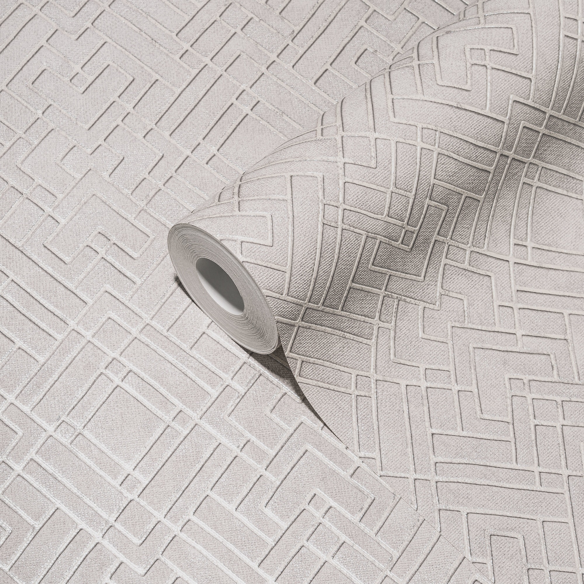 Thumbnail - living walls Vliestapete "Metropolitan Stories. Travel Styles. Tapete Grafisch" abstrakt glänzend organisch leicht str...