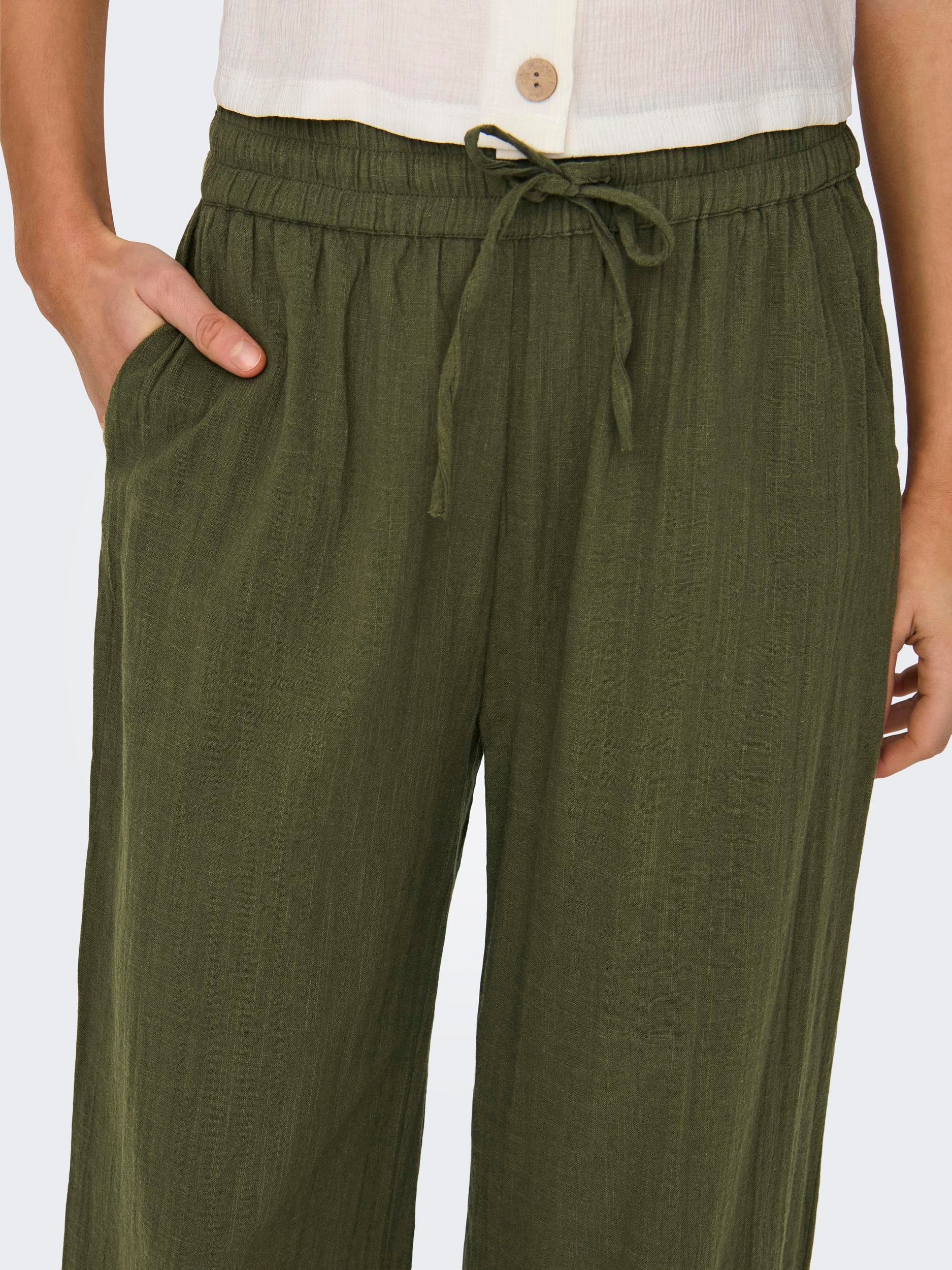 ONLY Schlupfhose "ONLTIZANA COTTON LOOSE PANTS WVN", Sommerhose günstig online kaufen