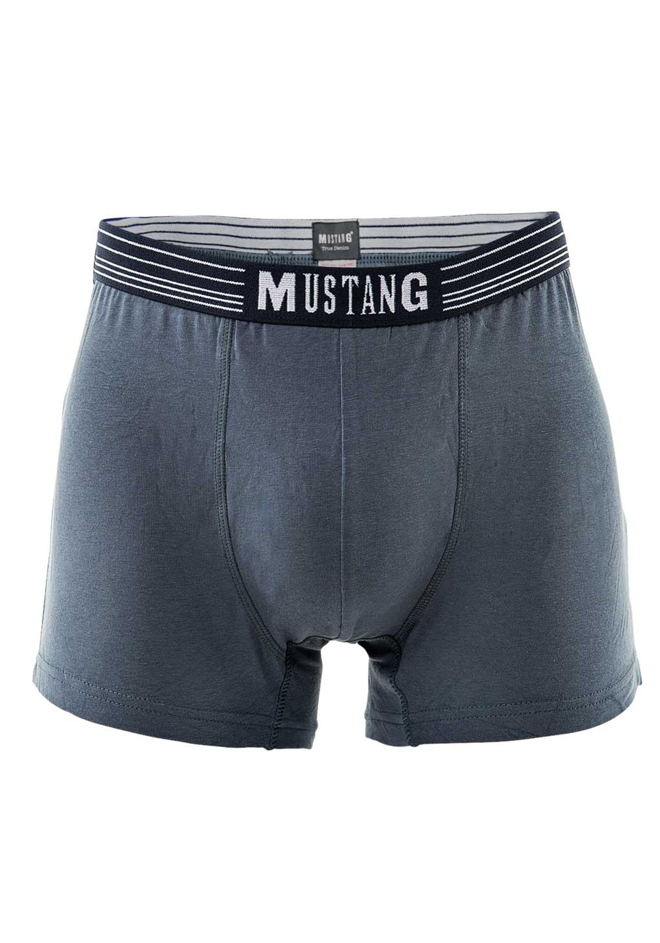 MUSTANG Boxershorts »Boxershort Retroshorts True Denim 3er Pack 3er Pack«