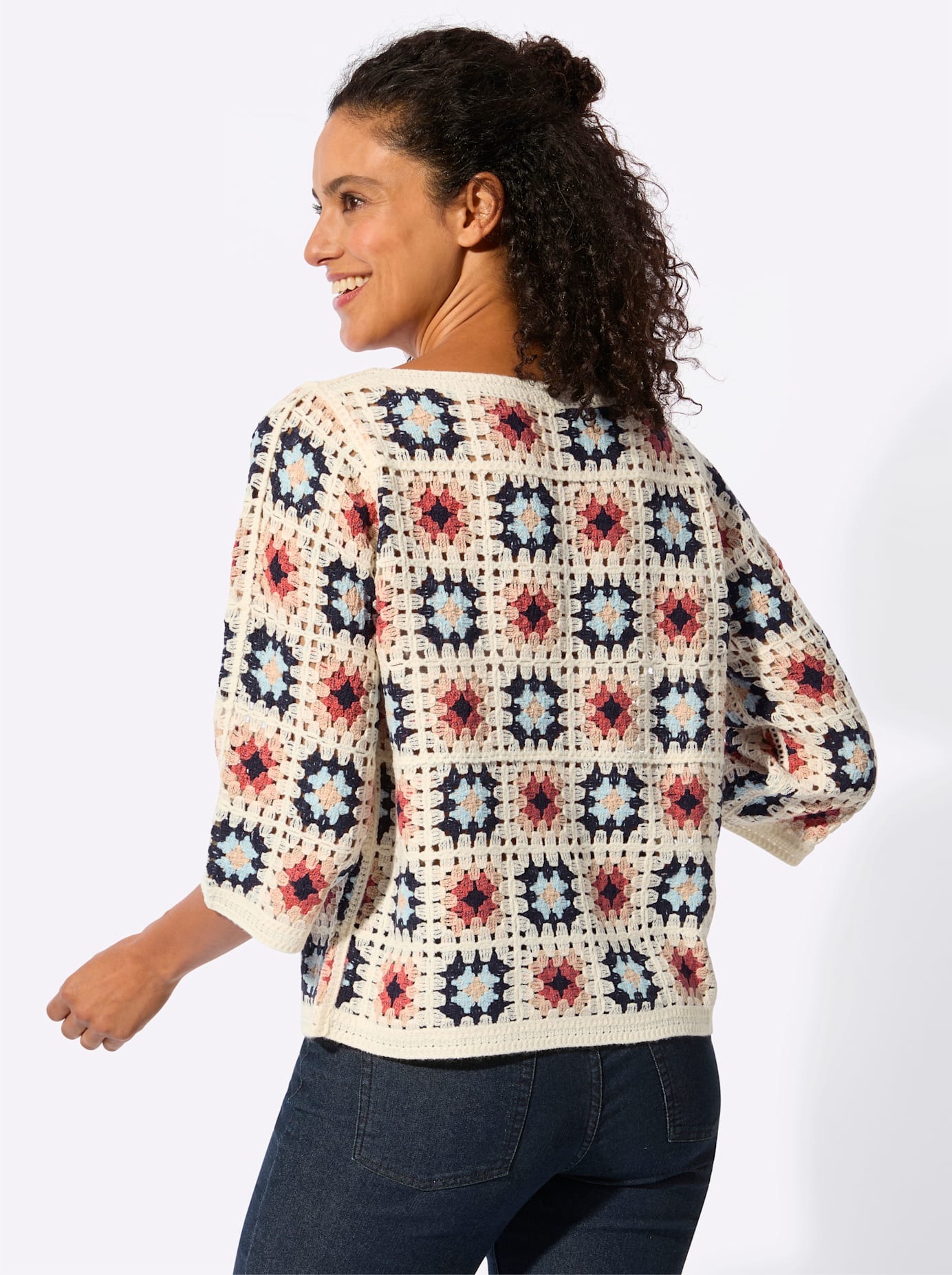 Thumbnail - Inspirationen 3/4 Arm-Pullover "Pullover"