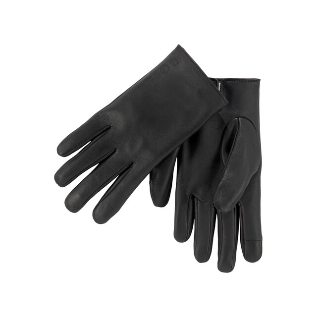 BOSS ORANGE Lederhandschuhe »Glove 1025162«, mit zarter BOSS Prägung kaufen  | BAUR