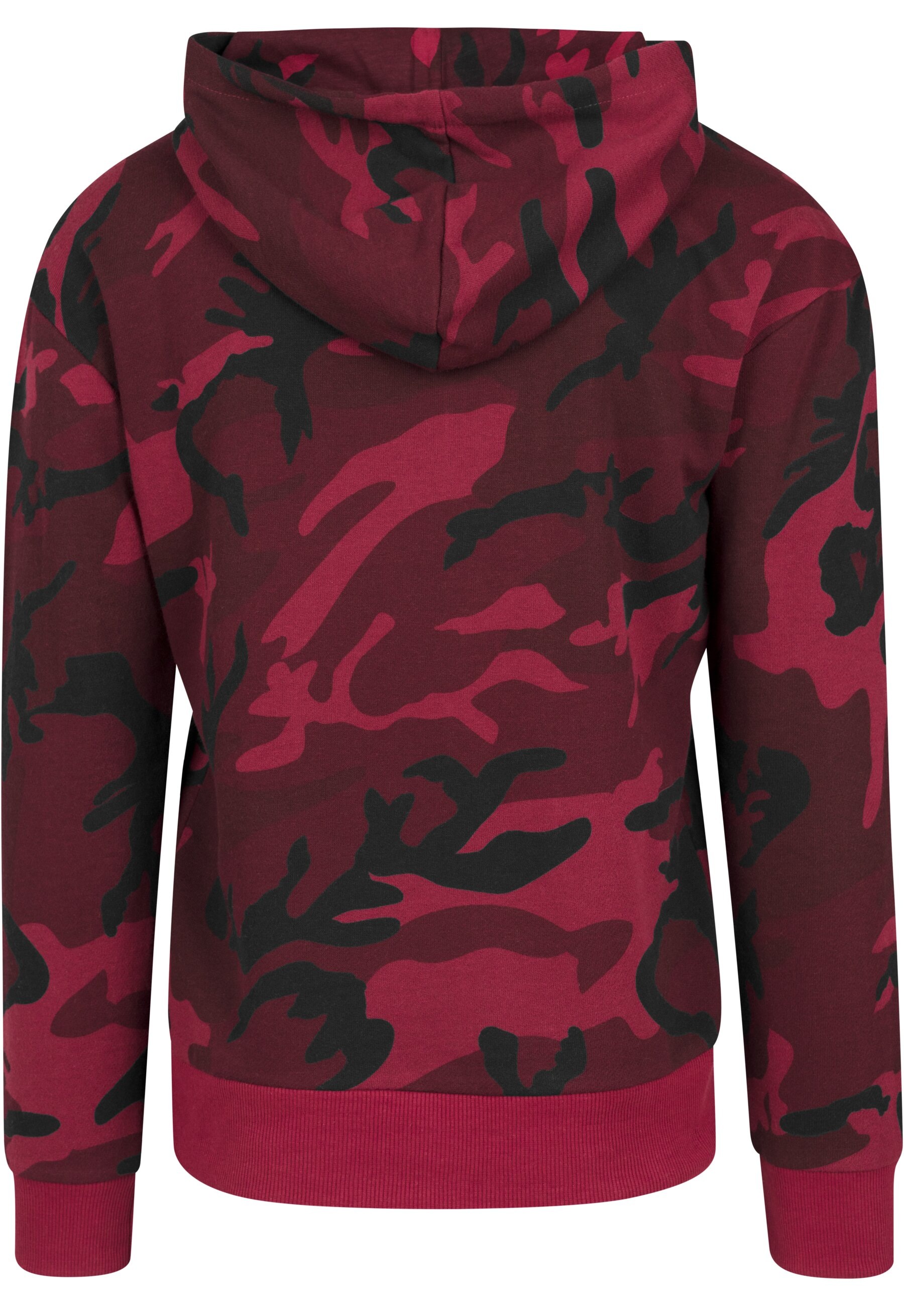 URBAN CLASSICS Kapuzensweatshirt "Urban Classics Herren High Neck Camo Hood günstig online kaufen