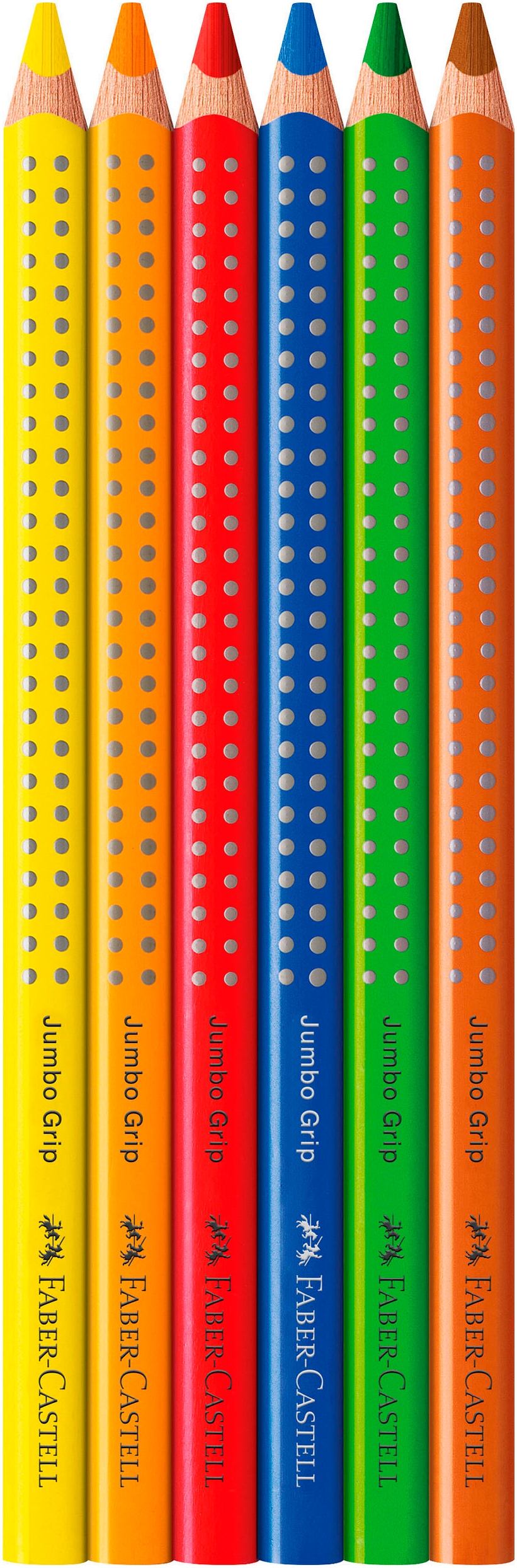 Faber-Castell Buntstift »Jumbo Grip 6er-Kartonetui«