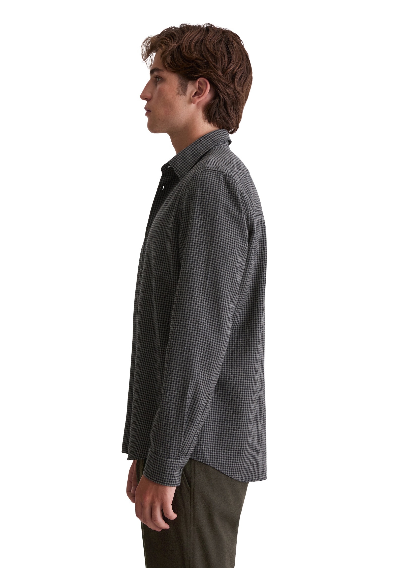 Marc O'Polo Langarmhemd »aus leichtem Bio-Baumwoll-Flanell«