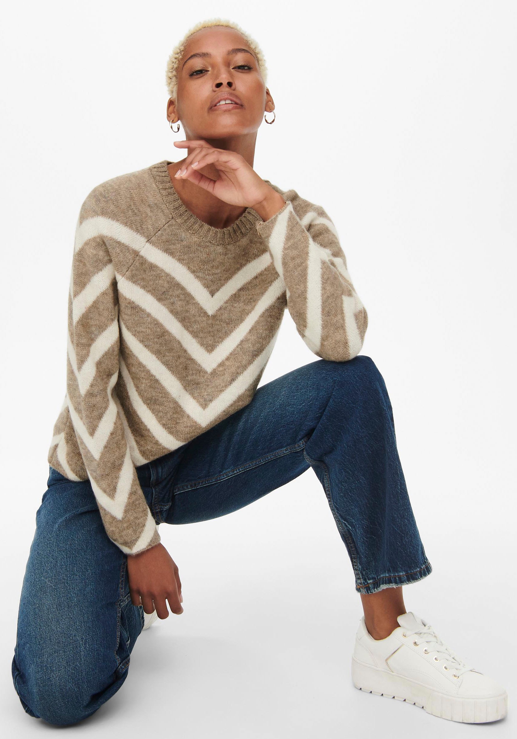 ONLY Strickpullover »ONLELIZA L/S PULLOVER KNT NOOS«