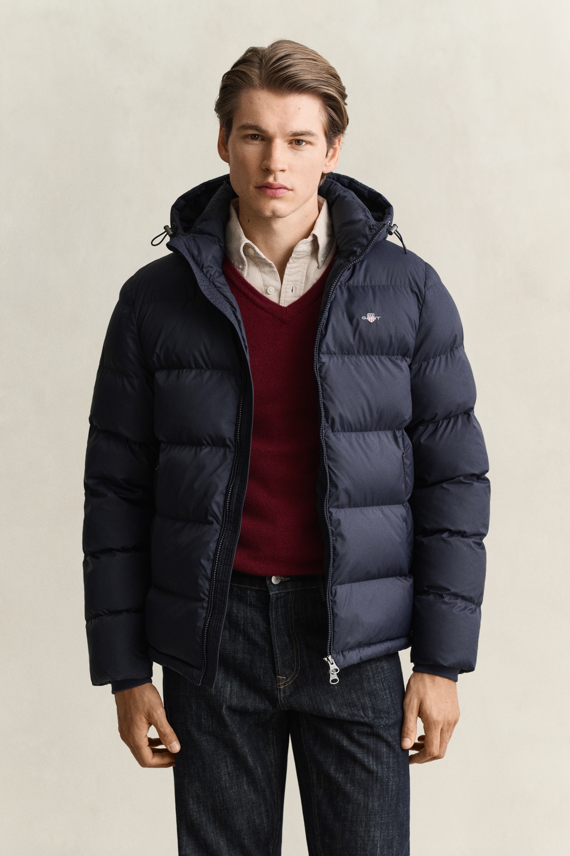 Gant Steppjacke "ACTIVE CLOUD" mit Kapuze