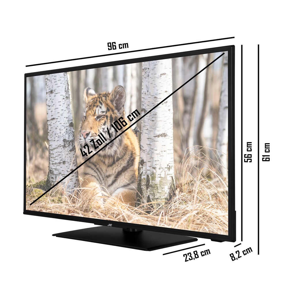 JVC LED-Fernseher »LT-42VF5156«, 106 cm/42 Zoll, Full HD, Smart-TV