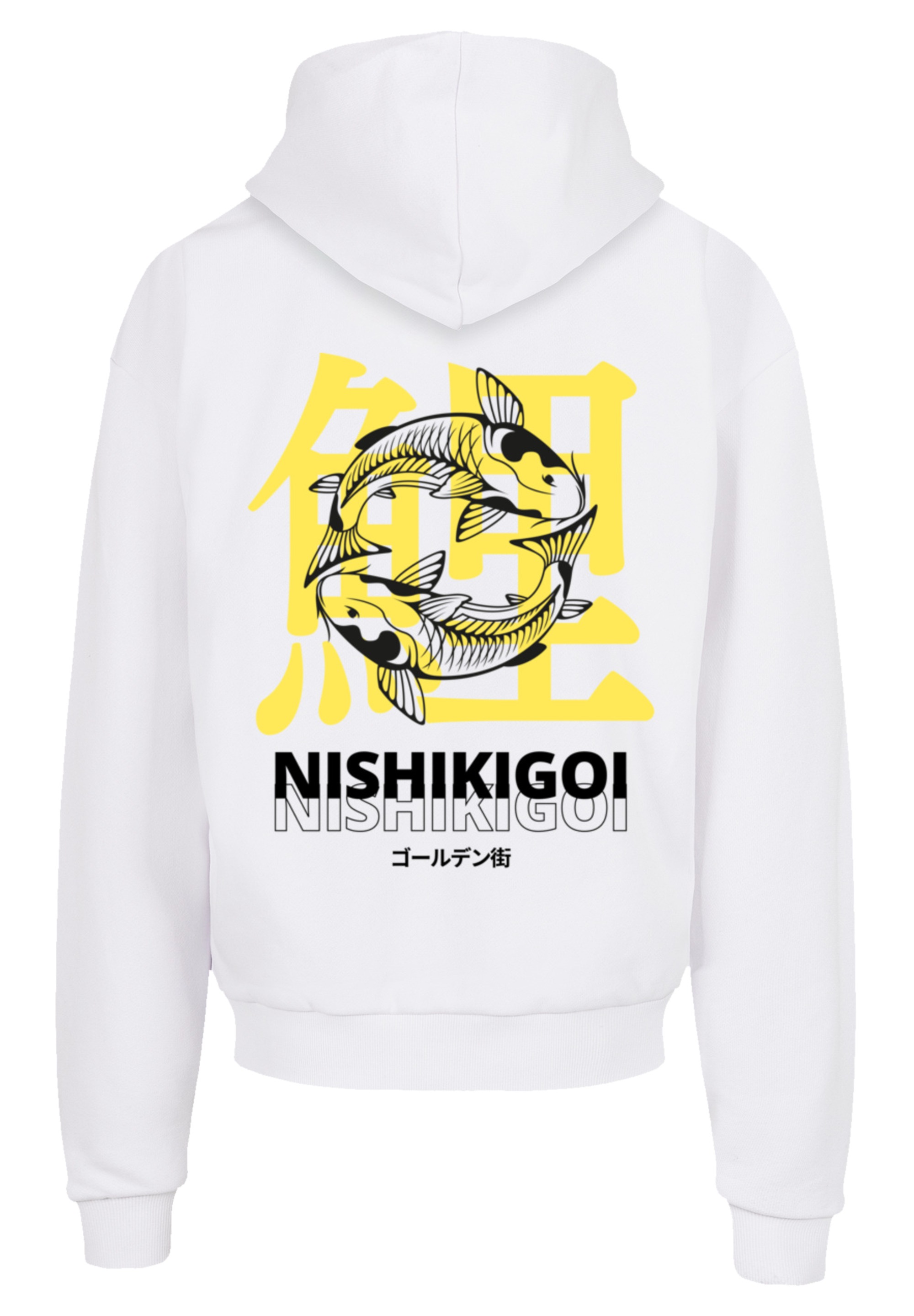 F4NT4STIC Kapuzenpullover »Koi Golden Gai«, Print