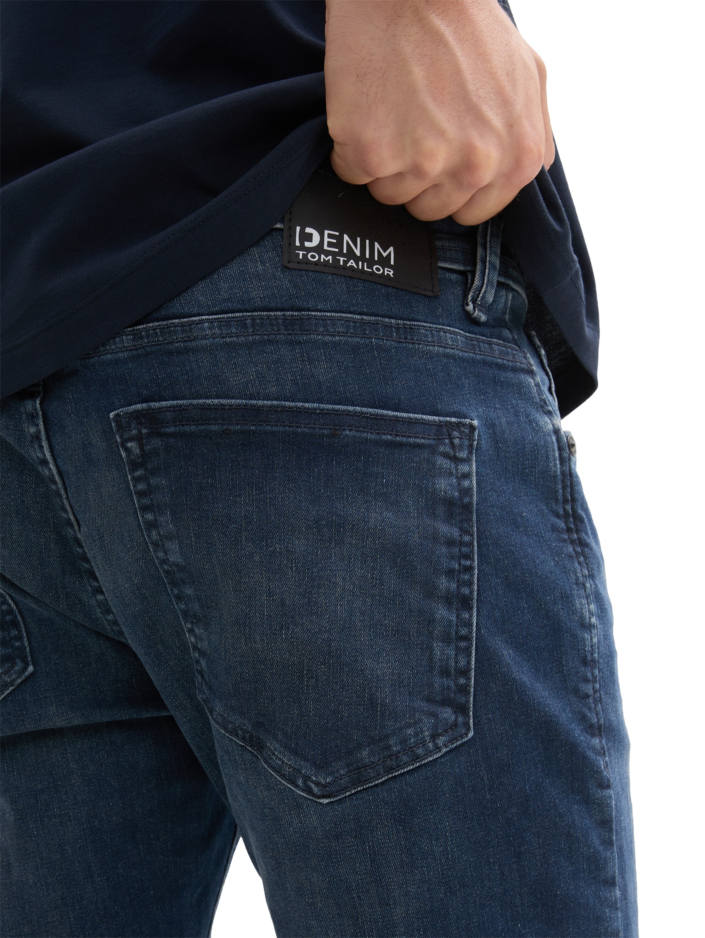 TOM TAILOR Denim Straight-Jeans »AEDAN«, im klassischen 5-Pocket-Stil