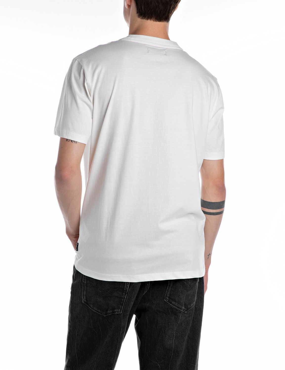 Replay T-Shirt »mit Logostickerei auf der Brust«